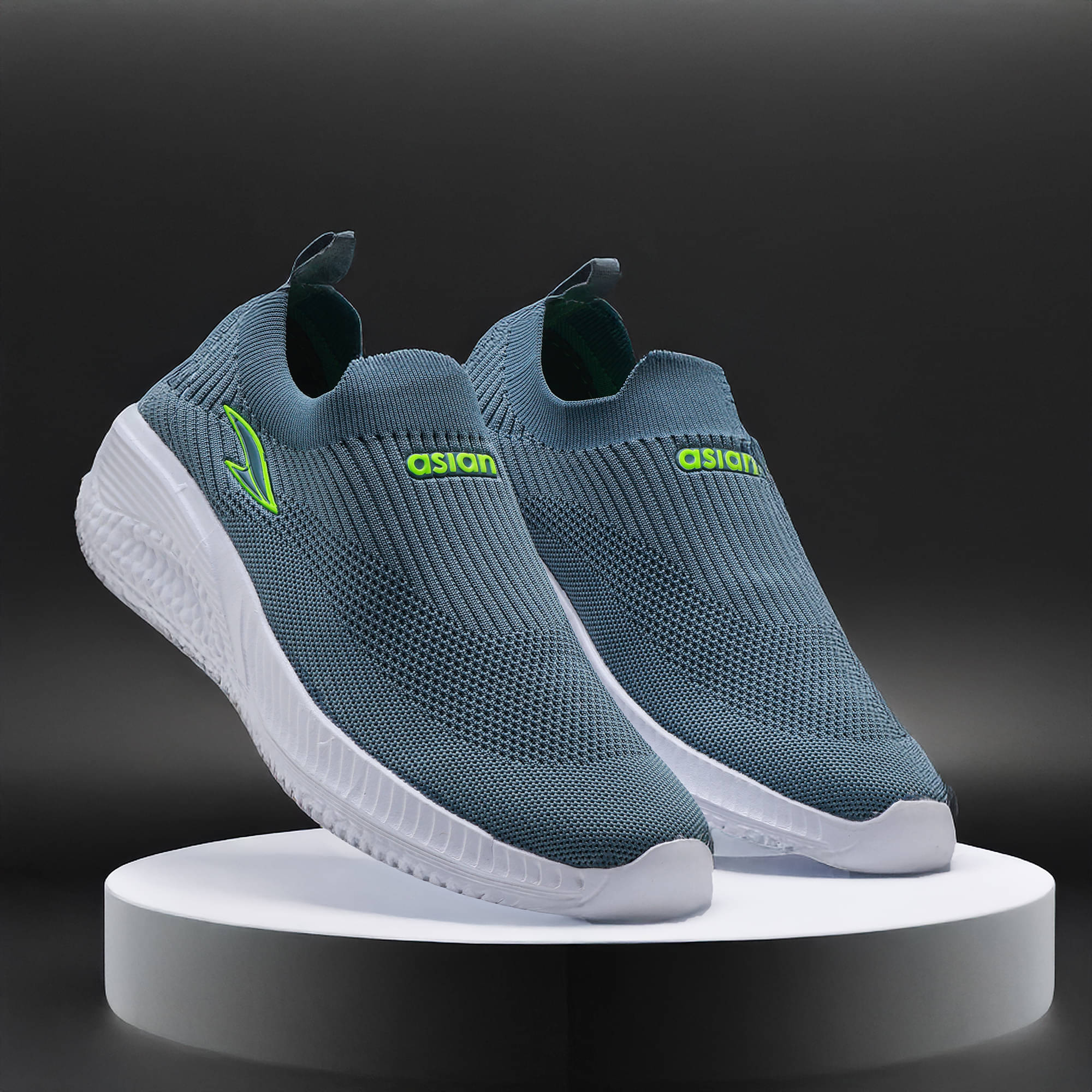     			ASIAN STORM-41 Blue Men's Slip-on Shoes
