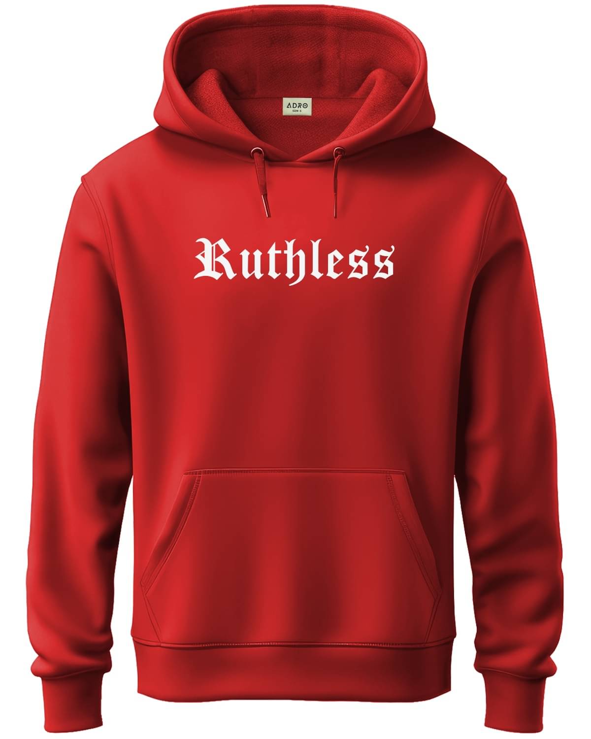 Adro Fleece Hooded Men's Sweatshirt - Red ( Pack of 1 ) Adro Fleece Hooded Men's Sweatshirt - Red ( Pack of 1 )