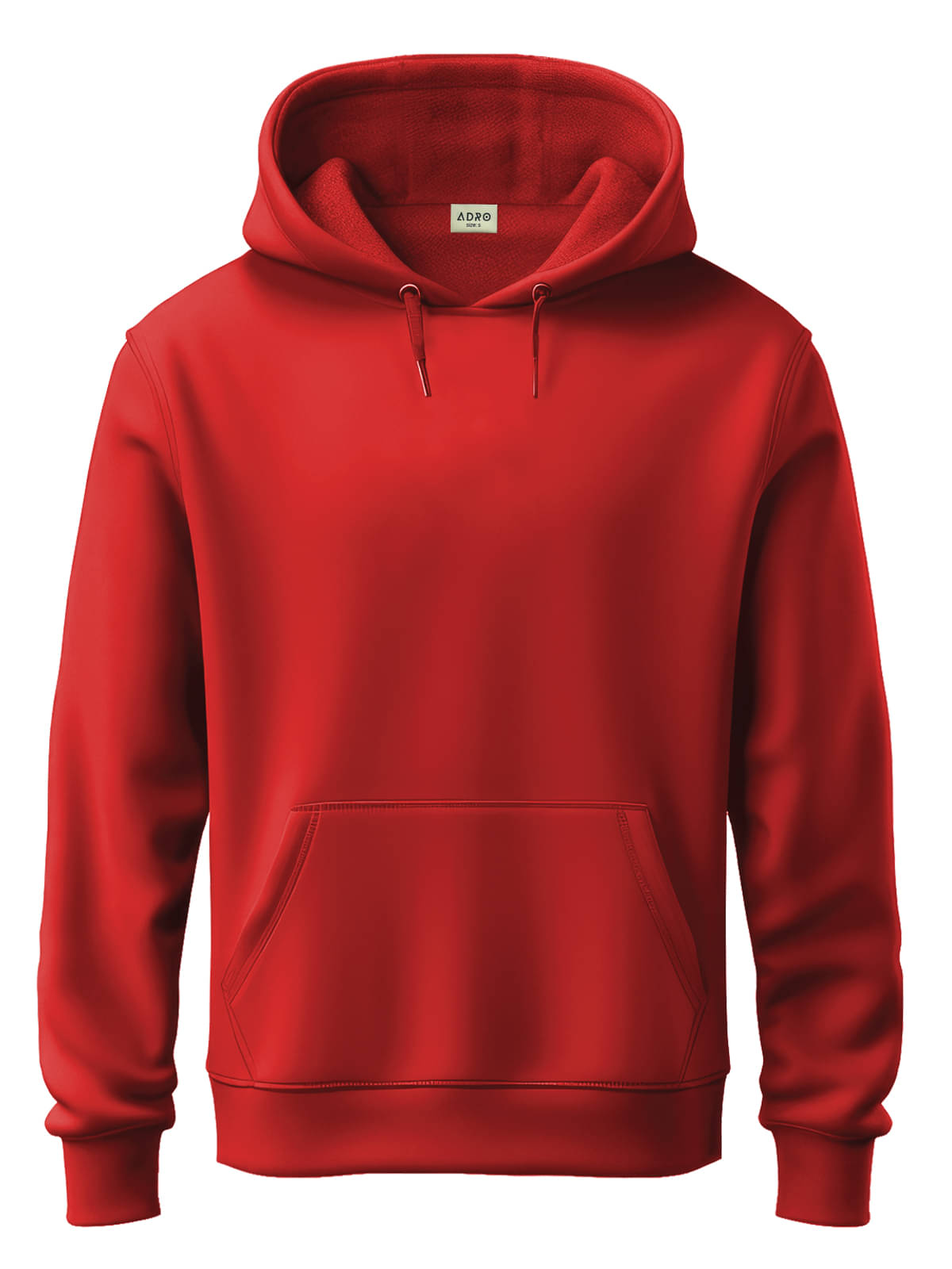     			Adro Fleece Hooded Men's Sweatshirt - Red ( Pack of 1 )