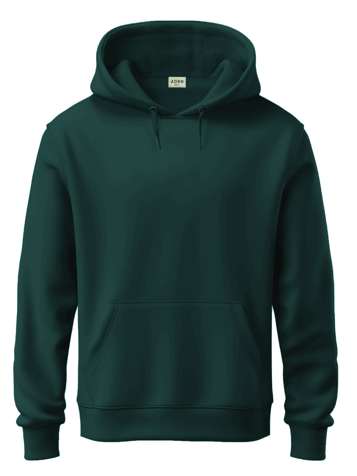    			Adro Fleece Hooded Men's Sweatshirt - Green ( Pack of 1 )