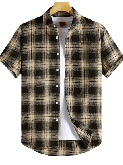 BEAUE Poly Cotton Regular Fit Printed Half Sleeves Men's Casual Shirt - Multi ( Pack of 1 )