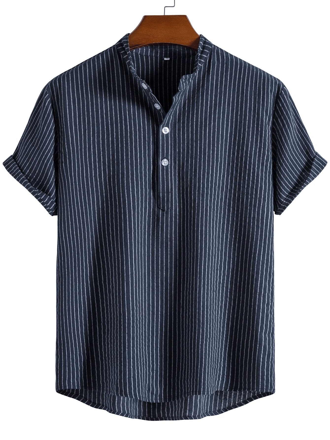     			BEAUE Poly Cotton Regular Fit Printed Half Sleeves Men's Casual Shirt - Blue ( Pack of 1 )