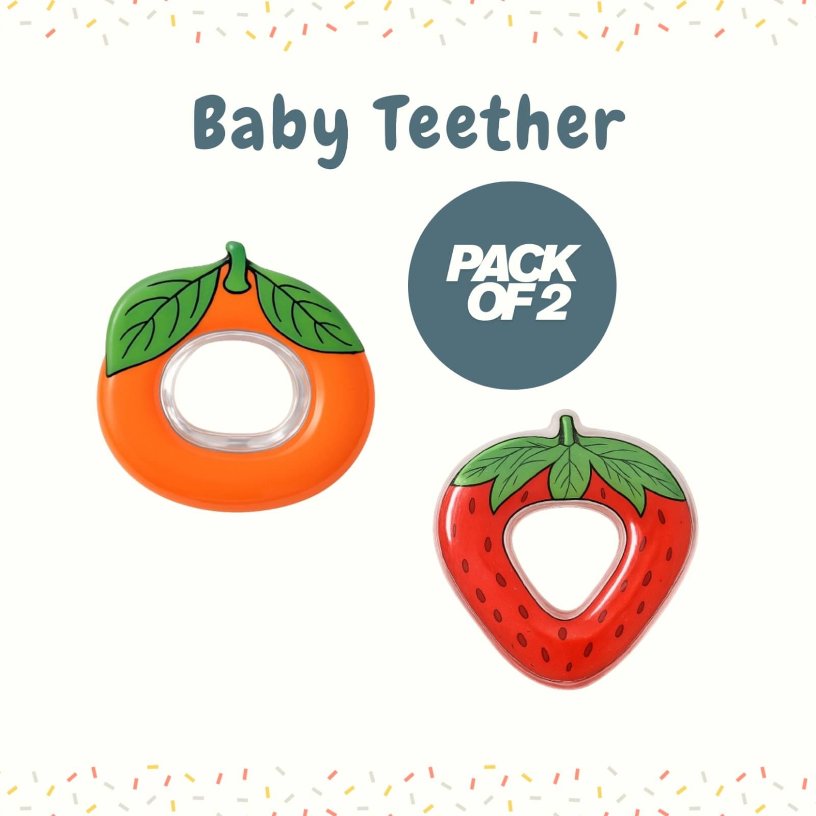     			Bestselling Water Teether Toy for 2+ Months Baby - BPA-Free Silicon Teether for Infants & Toddlers, Soft & Textured, Soothes Sore Gums