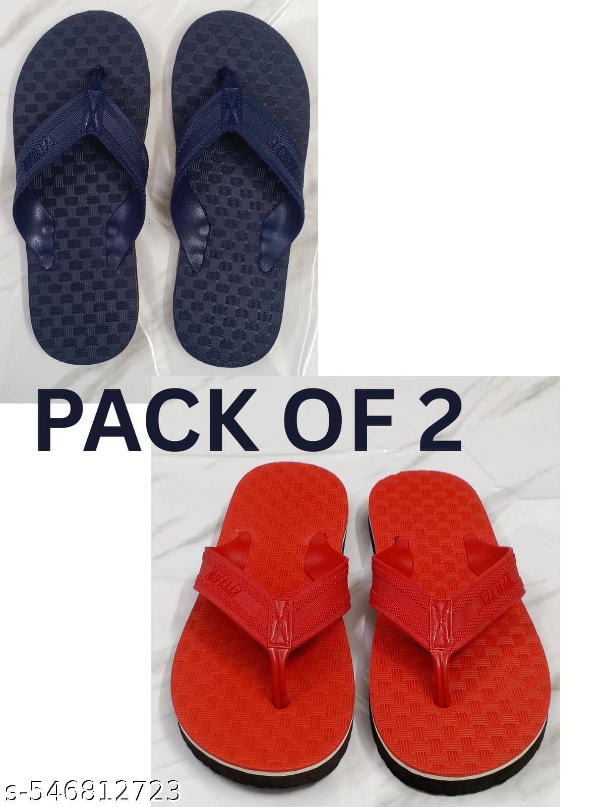     			CHINMOY Red Men's Daily Slipper