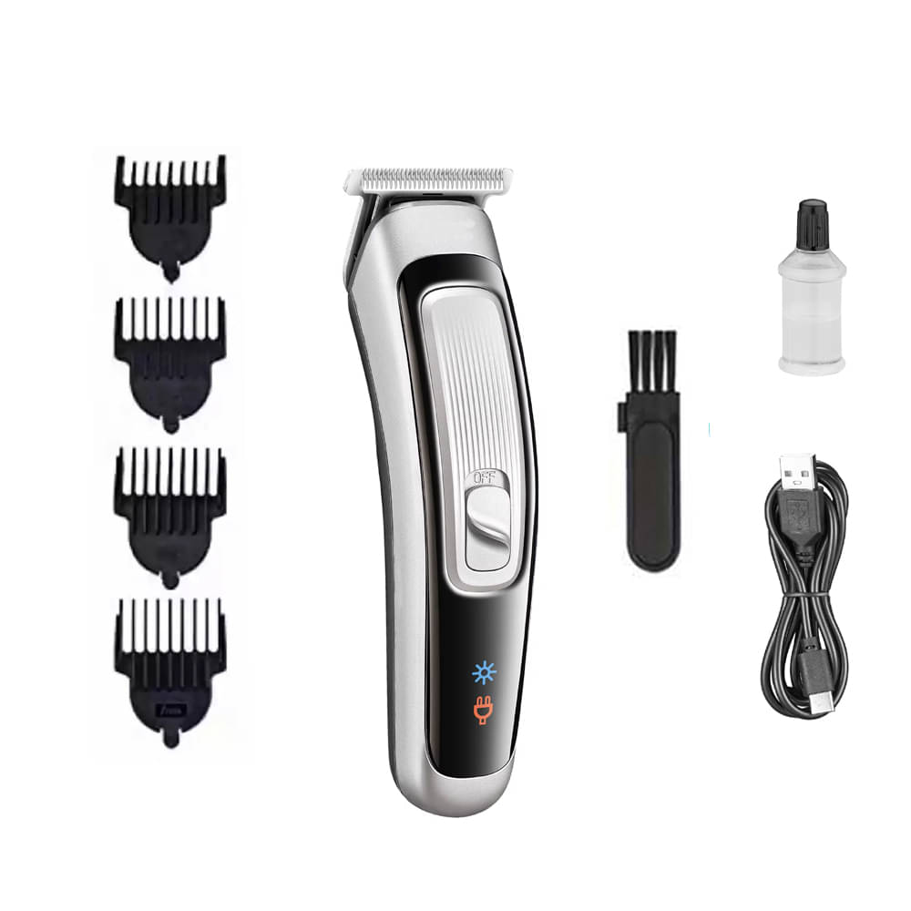     			CRS TRIMMER FOR MEN White Cordless Clipper With 60 minutes Runtime