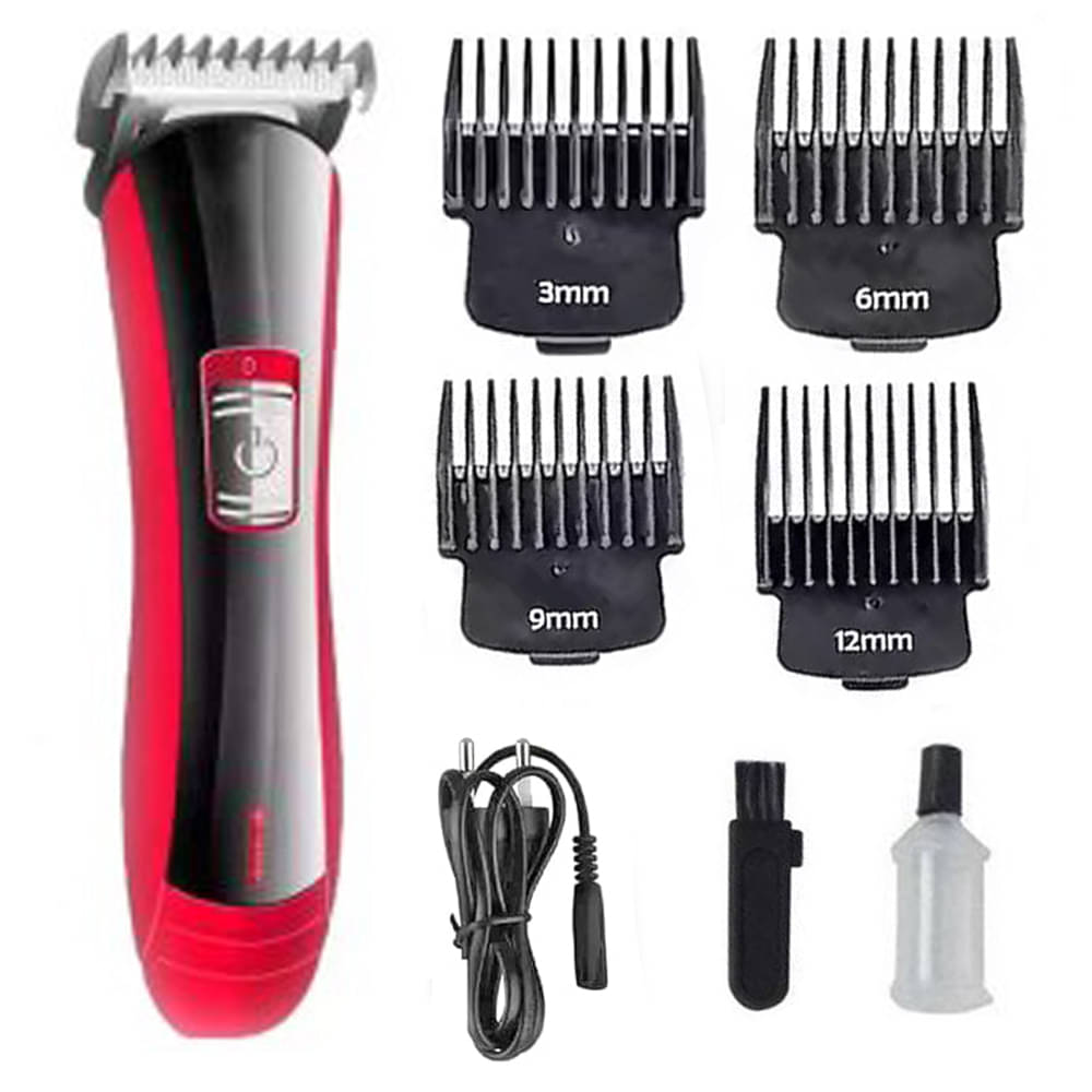     			CRS trimmer for men Red Cordless Clipper With 60 minutes Runtime