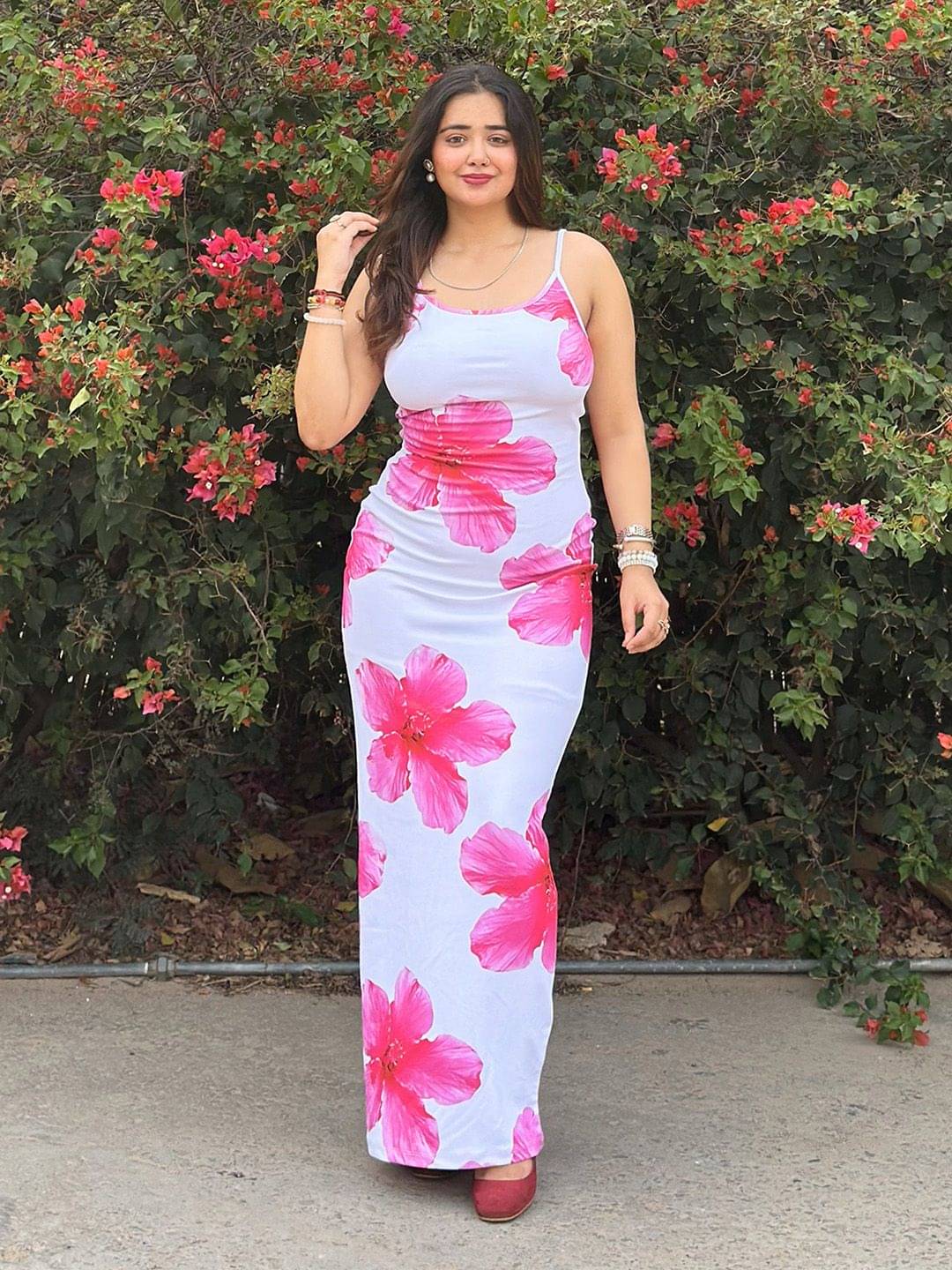     			Fabverse Women Lycra Printed Bodycon Dress ( Multicolor 1 )