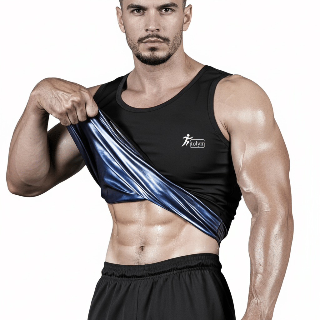     			Fitolym Pack of 1 Men's Tummy Shaper ( Black )