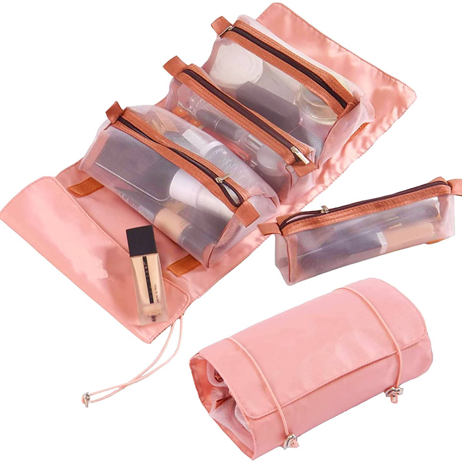     			Flyhomes Assorted Travel Makeup Bag
