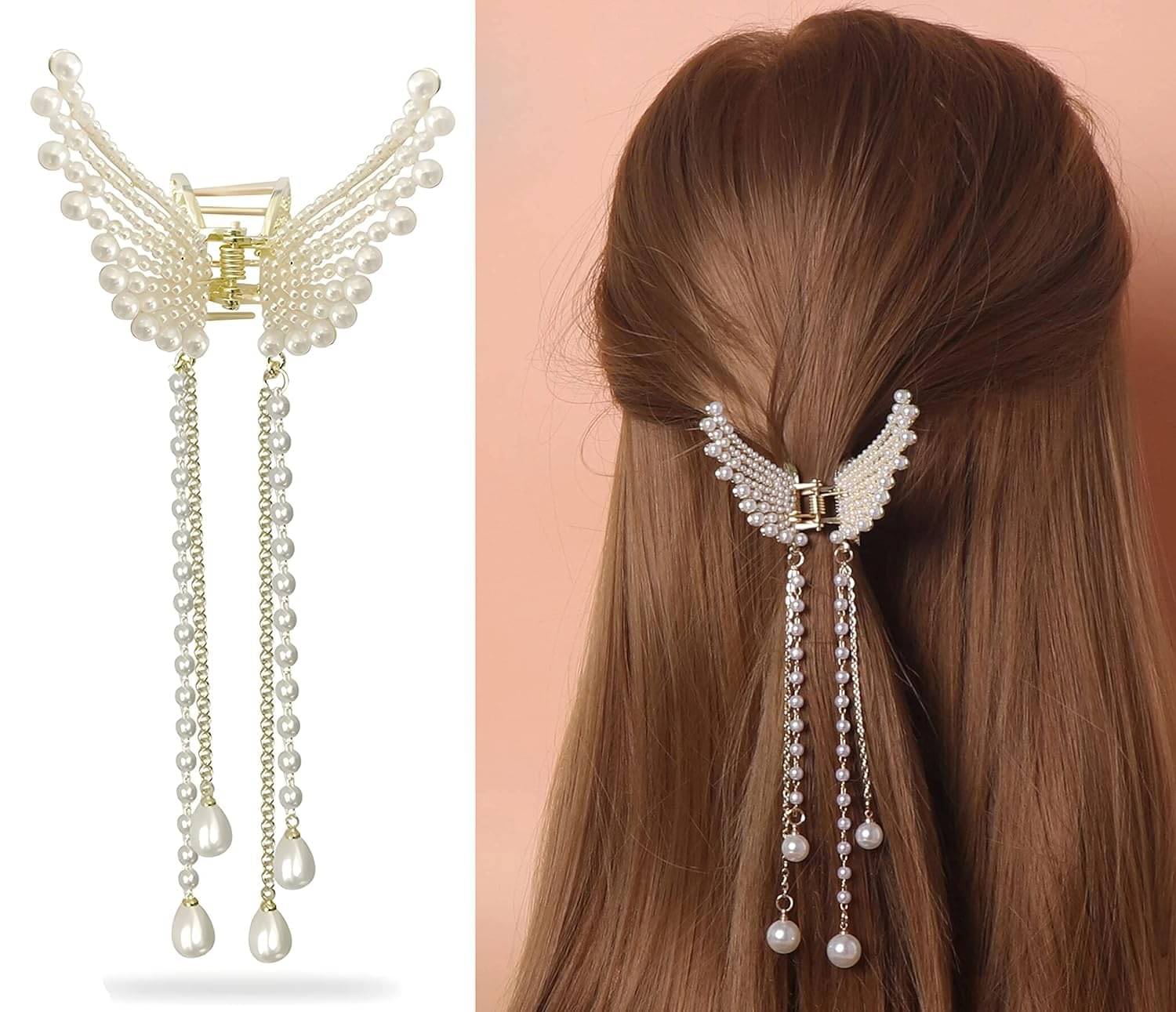     			GENRIC 01 Gold,Silver,Multi Hair Clip ( Pack of 1 )
