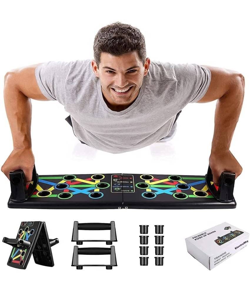 Horsefit Pushup Board Training System Color-Coded Push-up Bracket Board for Fitness Training Push-up Bracket Board for Men and Women Exercise, Muscle & Strength Training Tools Horsefit Pushup Board Training System Color-Coded Push-up Bracket Board for Fitness Training Push-up Bracket Board for Men and Women Exercise, Muscle & Strength Training Tools