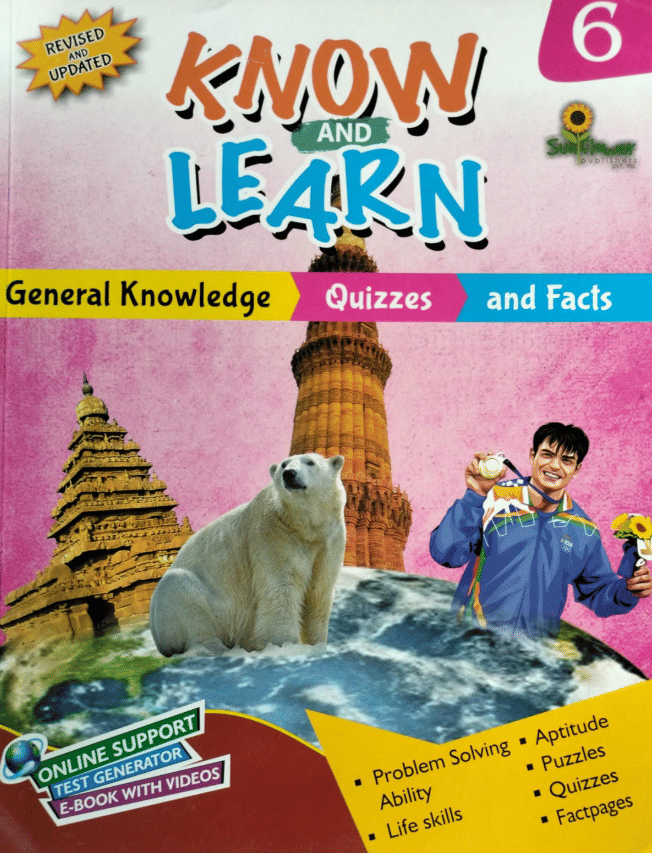     			KNOW AND LEARN GK CLASS 6