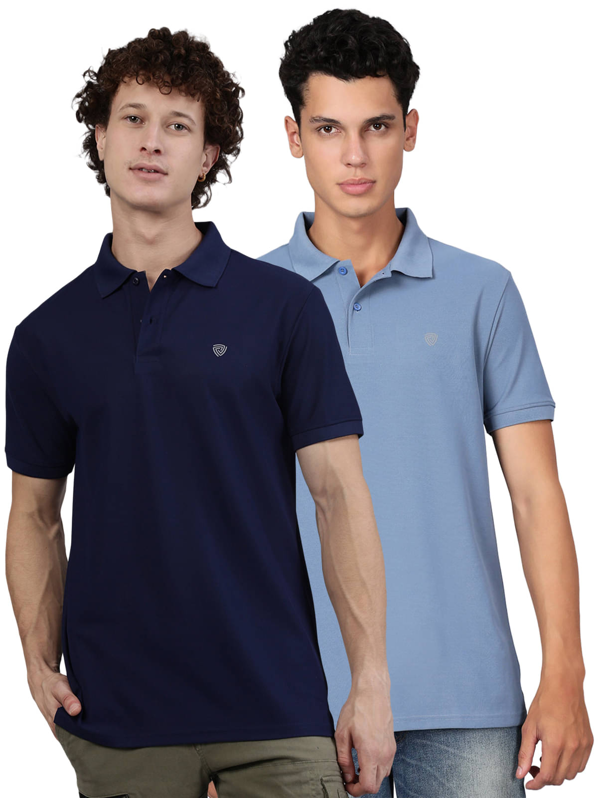 Lux Cozi Men Cotton Blend Regular Fit Solid Polo T Shirt ( Multicolor6 )     			Lux Cozi Men Cotton Blend Regular Fit Solid Polo T Shirt ( Multicolor6 )