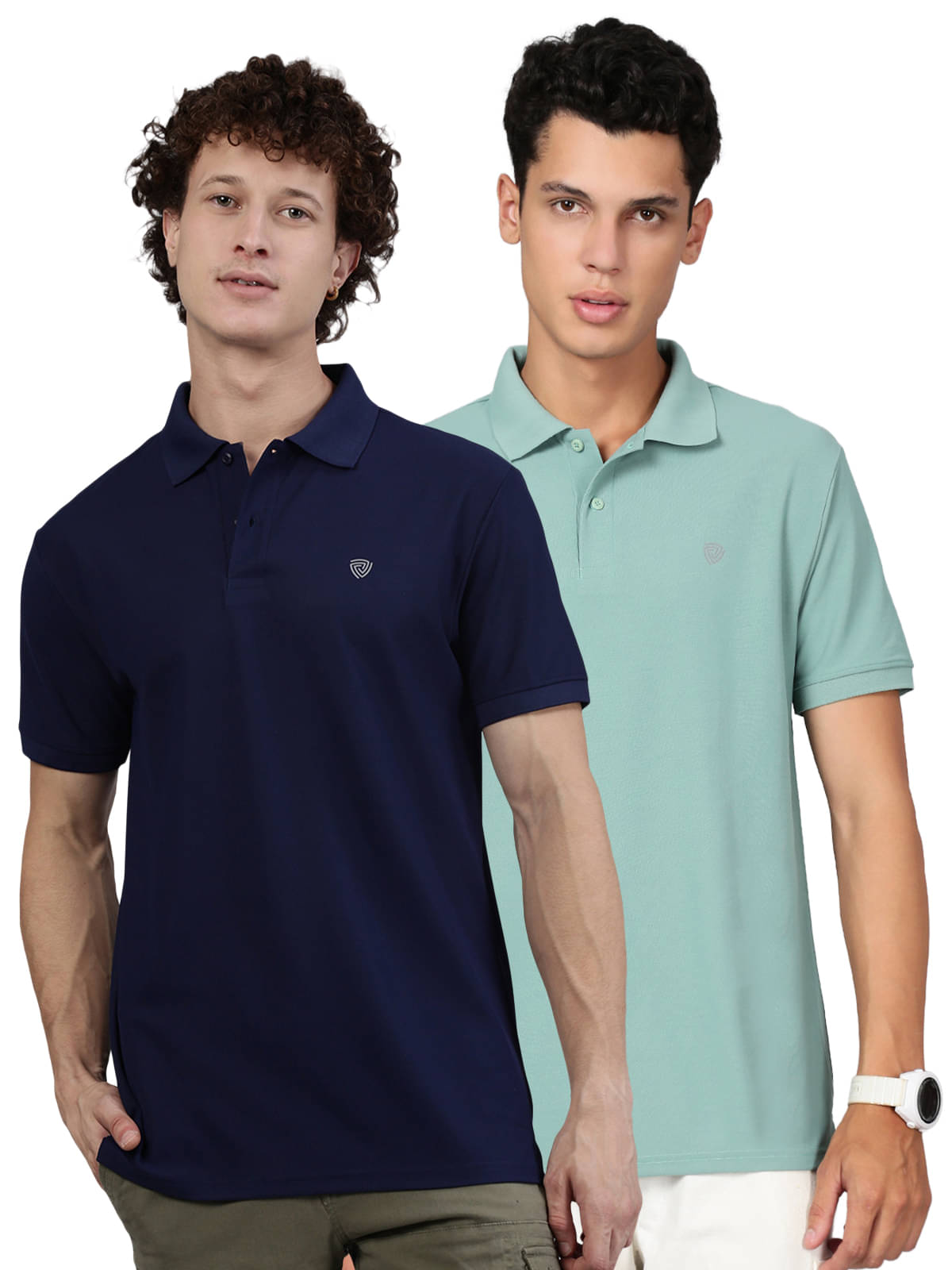 Lux Cozi Men Cotton Blend Regular Fit Solid Polo T Shirt ( Multicolor15 ) Lux Cozi Men Cotton Blend Regular Fit Solid Polo T Shirt ( Multicolor15 )