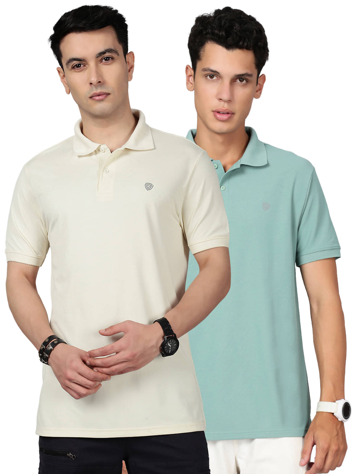 Lux Cozi Men Cotton Blend Regular Fit Solid Polo T Shirt ( Multicolor13 ) Lux Cozi Men Cotton Blend Regular Fit Solid Polo T Shirt ( Multicolor13 )