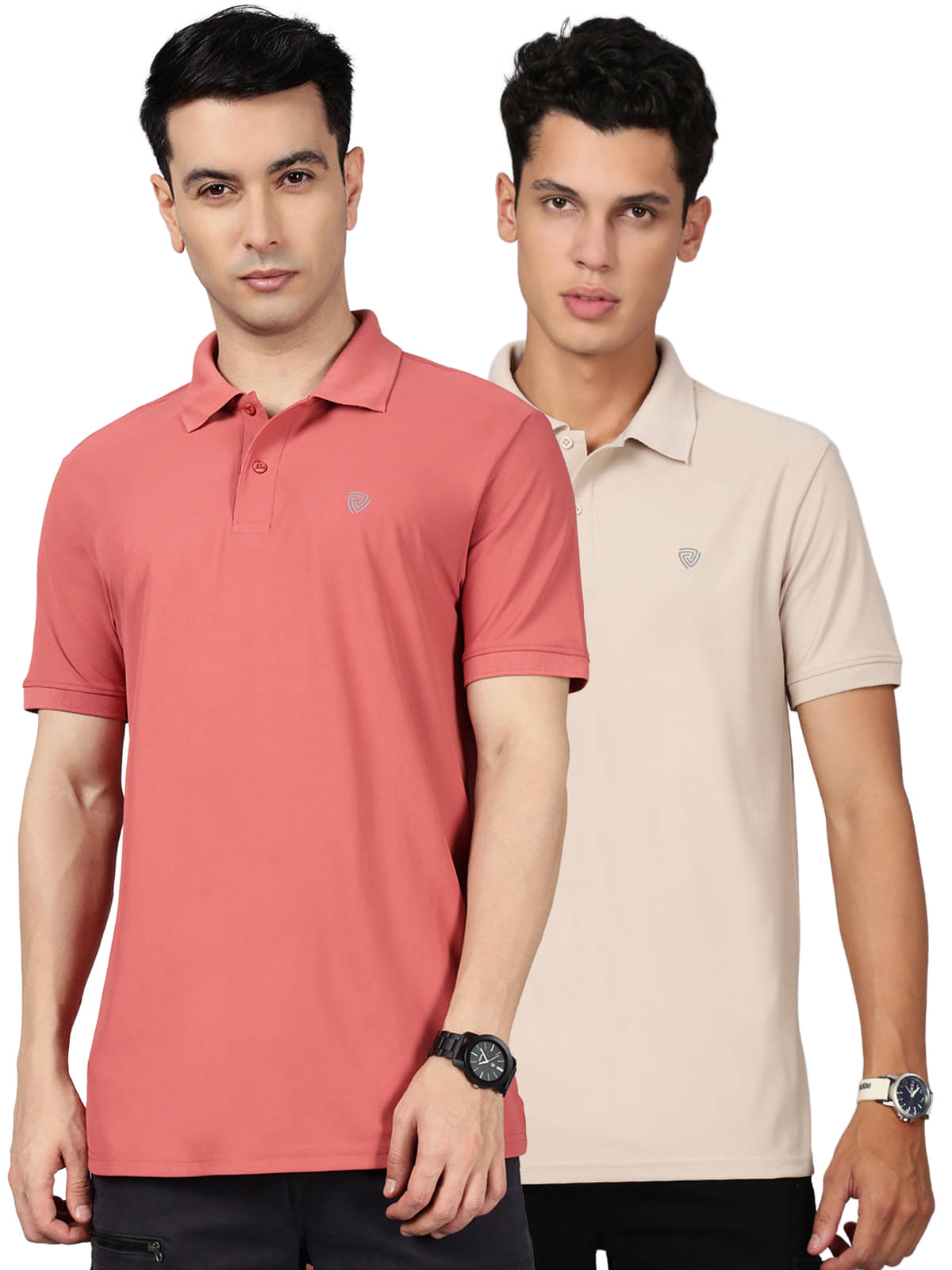 Lux Cozi Men Cotton Blend Regular Fit Solid Polo T Shirt ( Multicolor4 ) Lux Cozi Men Cotton Blend Regular Fit Solid Polo T Shirt ( Multicolor4 )