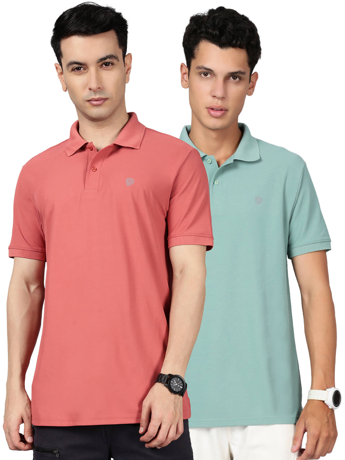Lux Cozi Men Cotton Blend Regular Fit Solid Polo T Shirt ( Multicolor12 )     			Lux Cozi Men Cotton Blend Regular Fit Solid Polo T Shirt ( Multicolor12 )