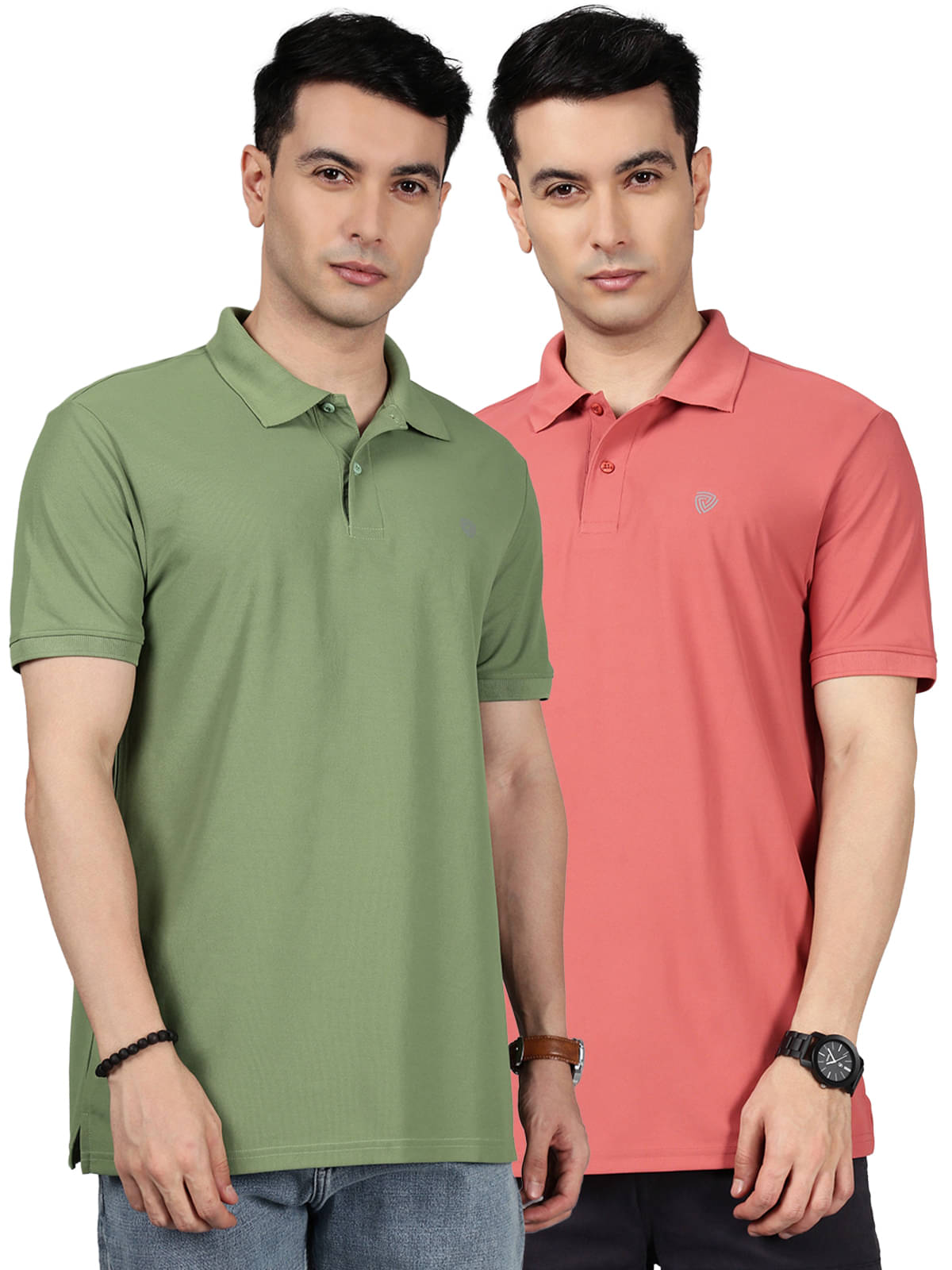 Lux Cozi Men Cotton Blend Regular Fit Solid Polo T Shirt ( Multicolor12 ) Lux Cozi Men Cotton Blend Regular Fit Solid Polo T Shirt ( Multicolor12 )