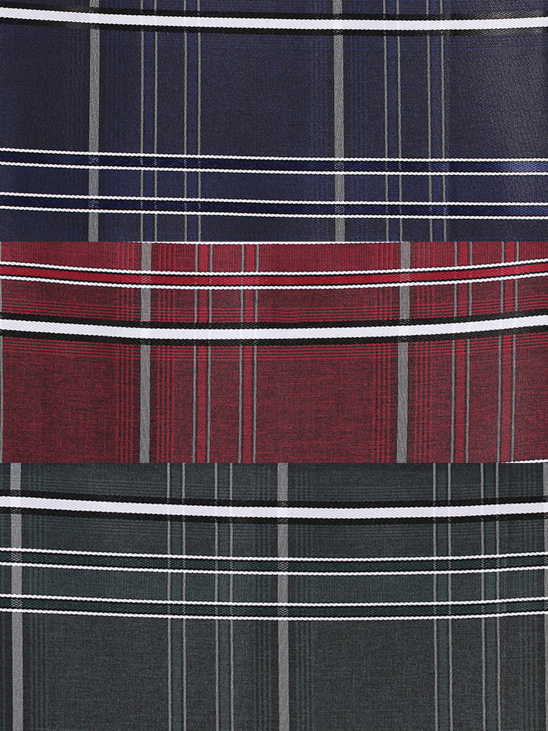 Maharaja Multi Cotton Blend Men's Unstitched Shirt Piece ( Pack of 3 ) Maharaja Multi Cotton Blend Men's Unstitched Shirt Piece ( Pack of 3 )