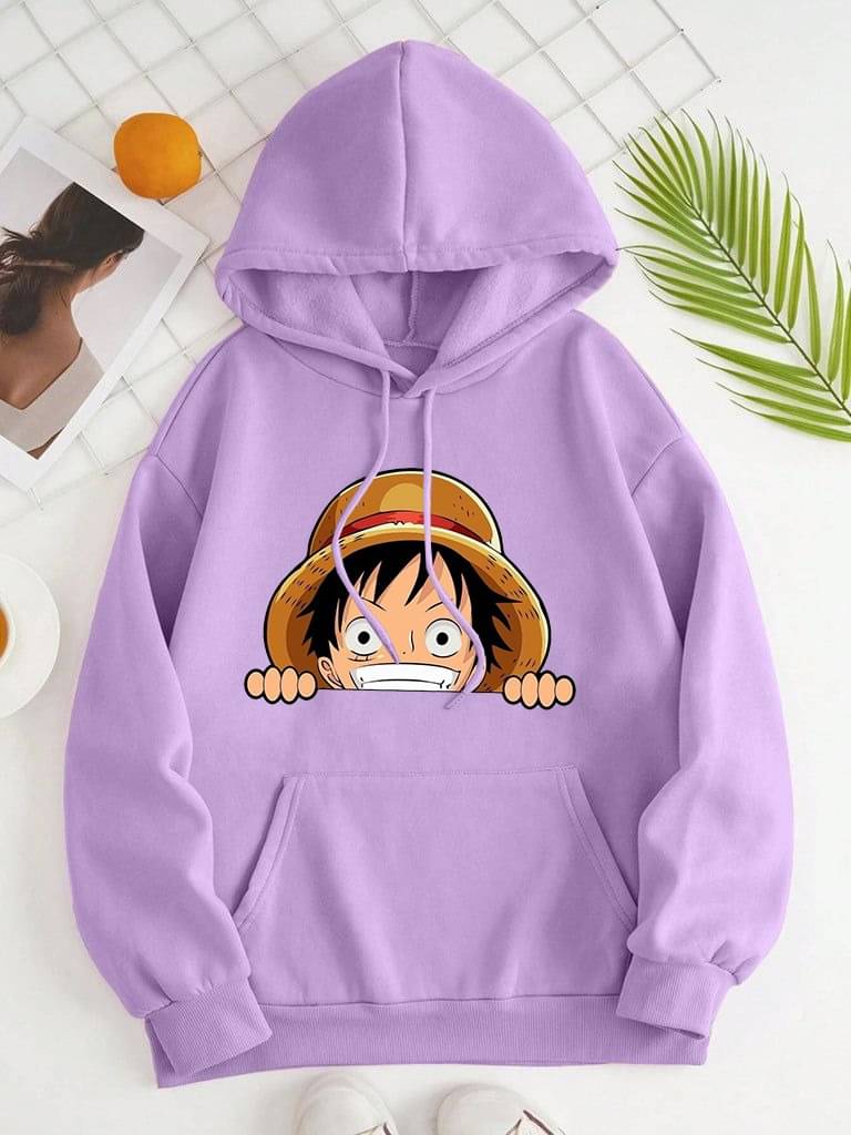     			PERSONALITEE Fleece Hooded Men's Sweatshirt - Purple ( Pack of 1 )