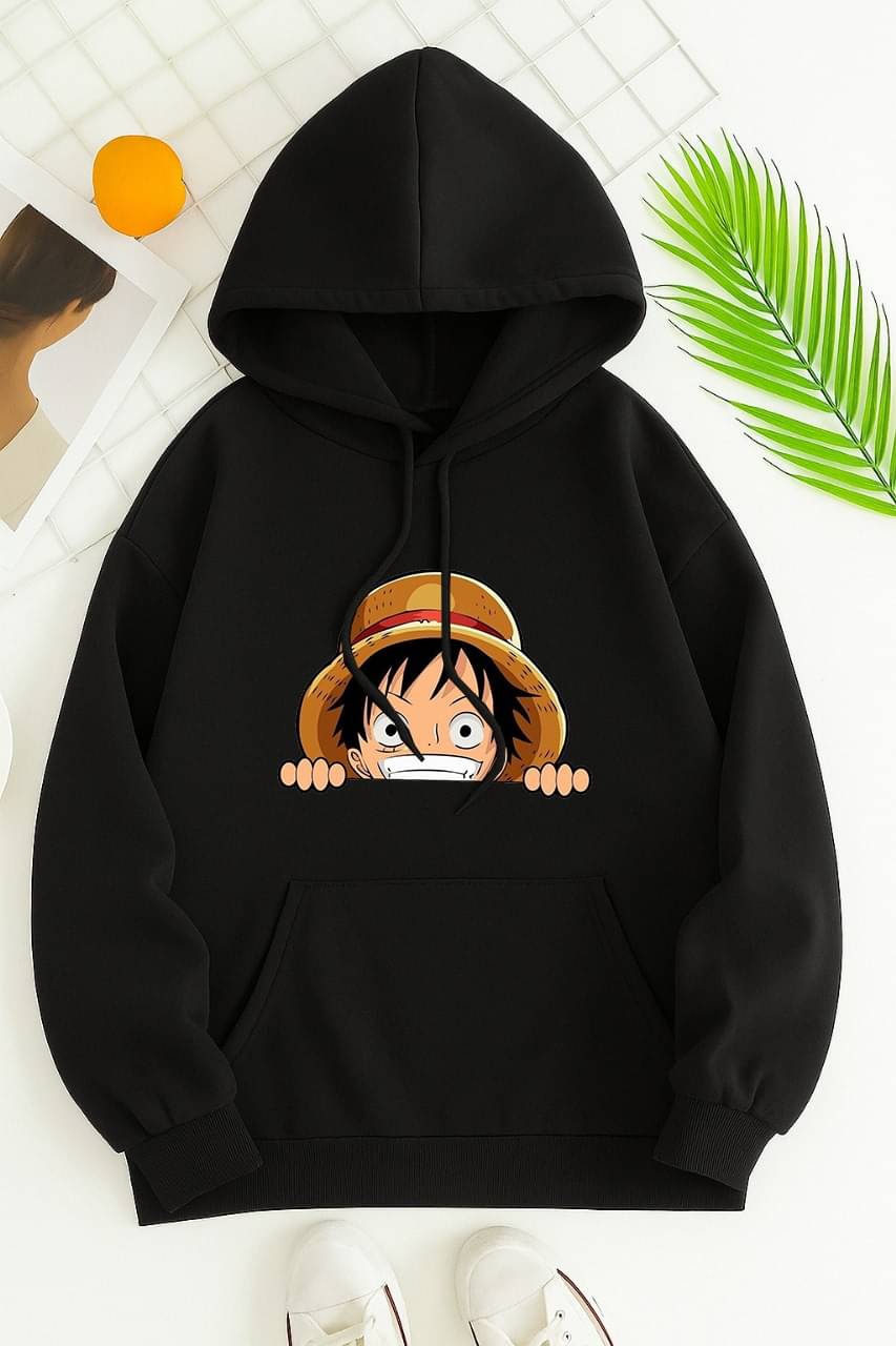     			PERSONALITEE Fleece Hooded Men's Sweatshirt - Black ( Pack of 1 )