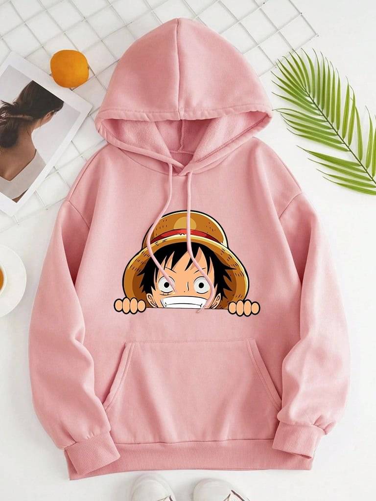     			PERSONALITEE Fleece Hooded Men's Sweatshirt - Pink ( Pack of 1 )
