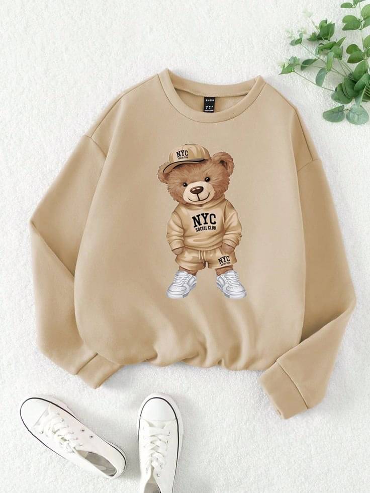     			PERSONALITEE Fleece Round Neck Men's Sweatshirt - Beige ( Pack of 1 )