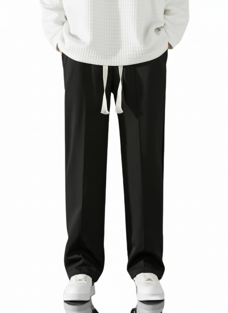     			Posu Trendz Loose Men's Trouser - Black ( Pack of 1 )