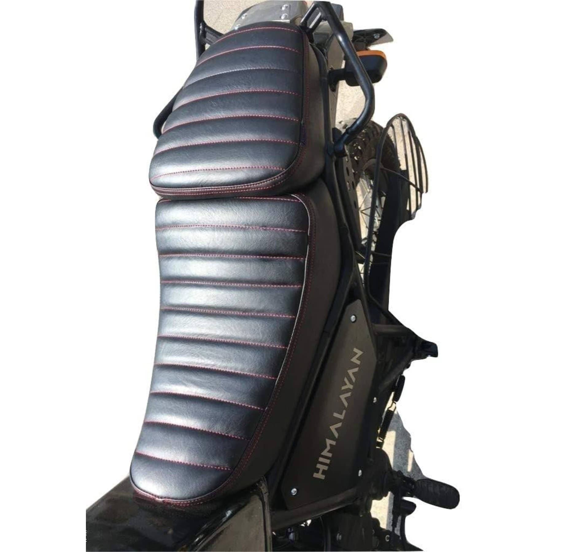 Pure Biking Seat Cover Front & Rear Cushioned Compatible with RE Himalayan Pure Biking Seat Cover Front & Rear Cushioned Compatible with RE Himalayan