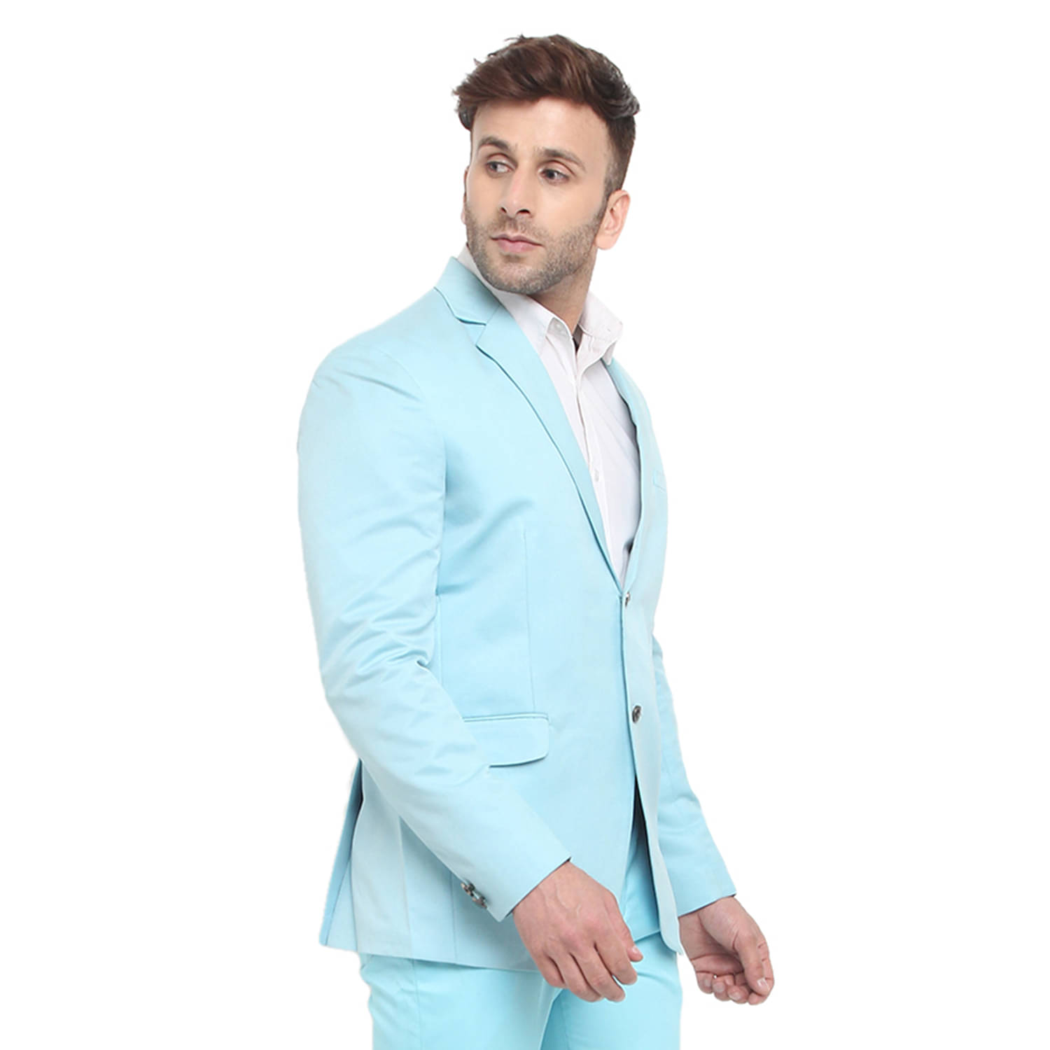     			REFULGENT Viscose Men's Blazer - Blue ( Pack of 1 )