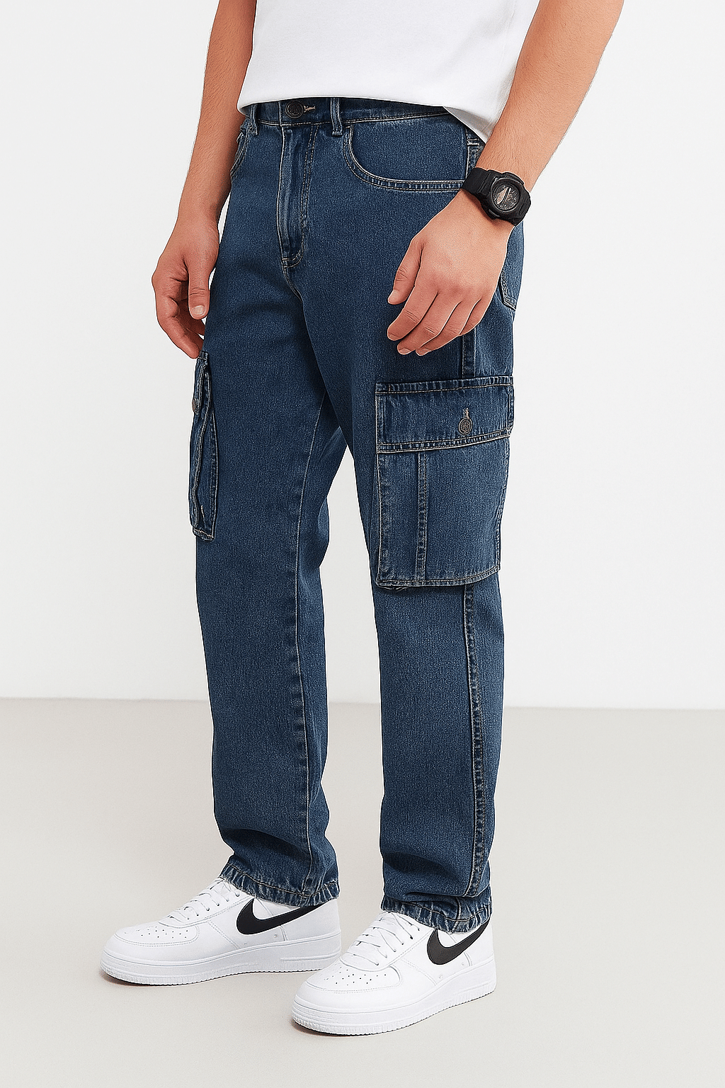     			S B DRESS Regular Fit Faded Men's Jeans - Blue ( Pack of 1 )