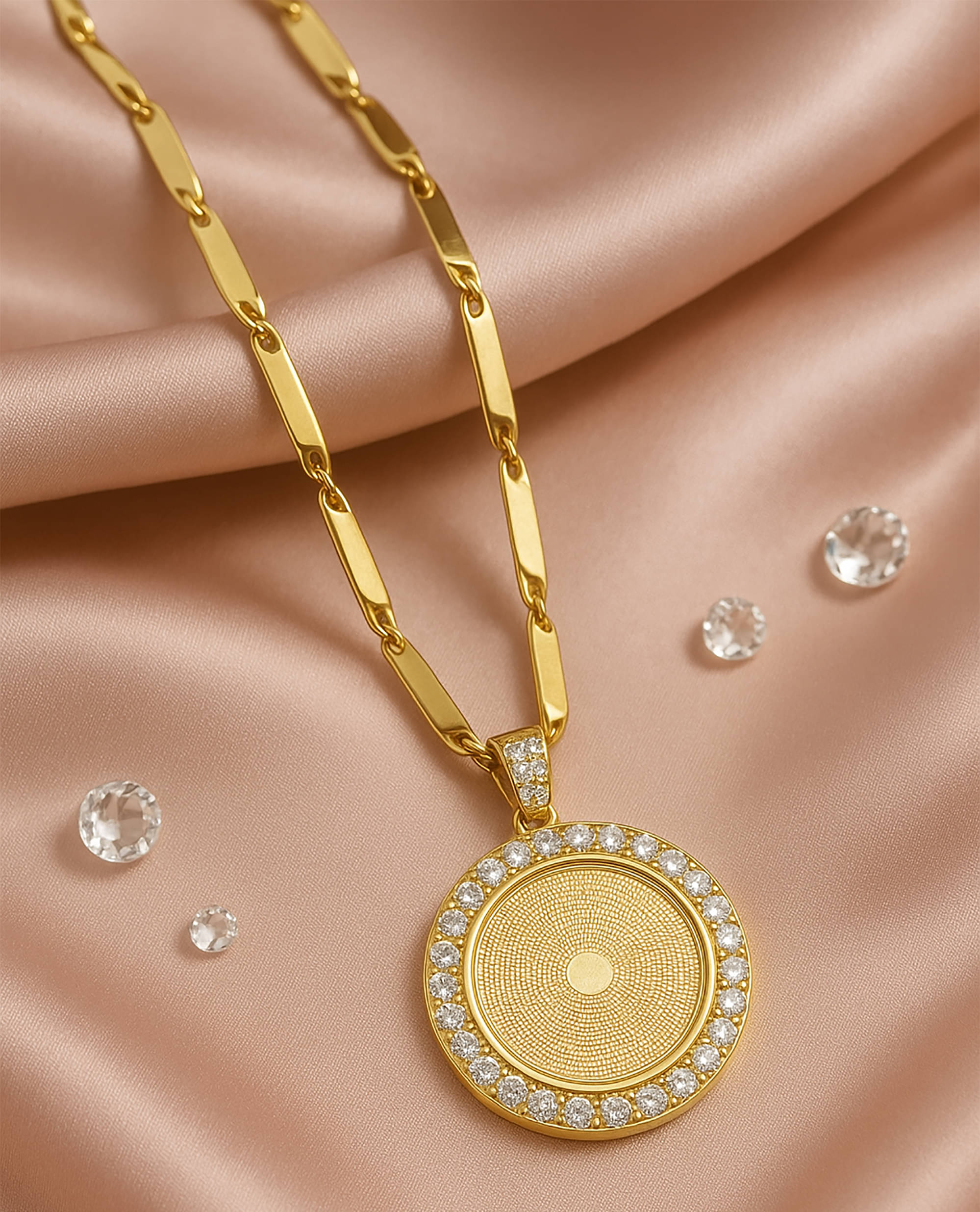     			SHANKHRAJ MA LL Gold Pendant ( Pack of 1 )
