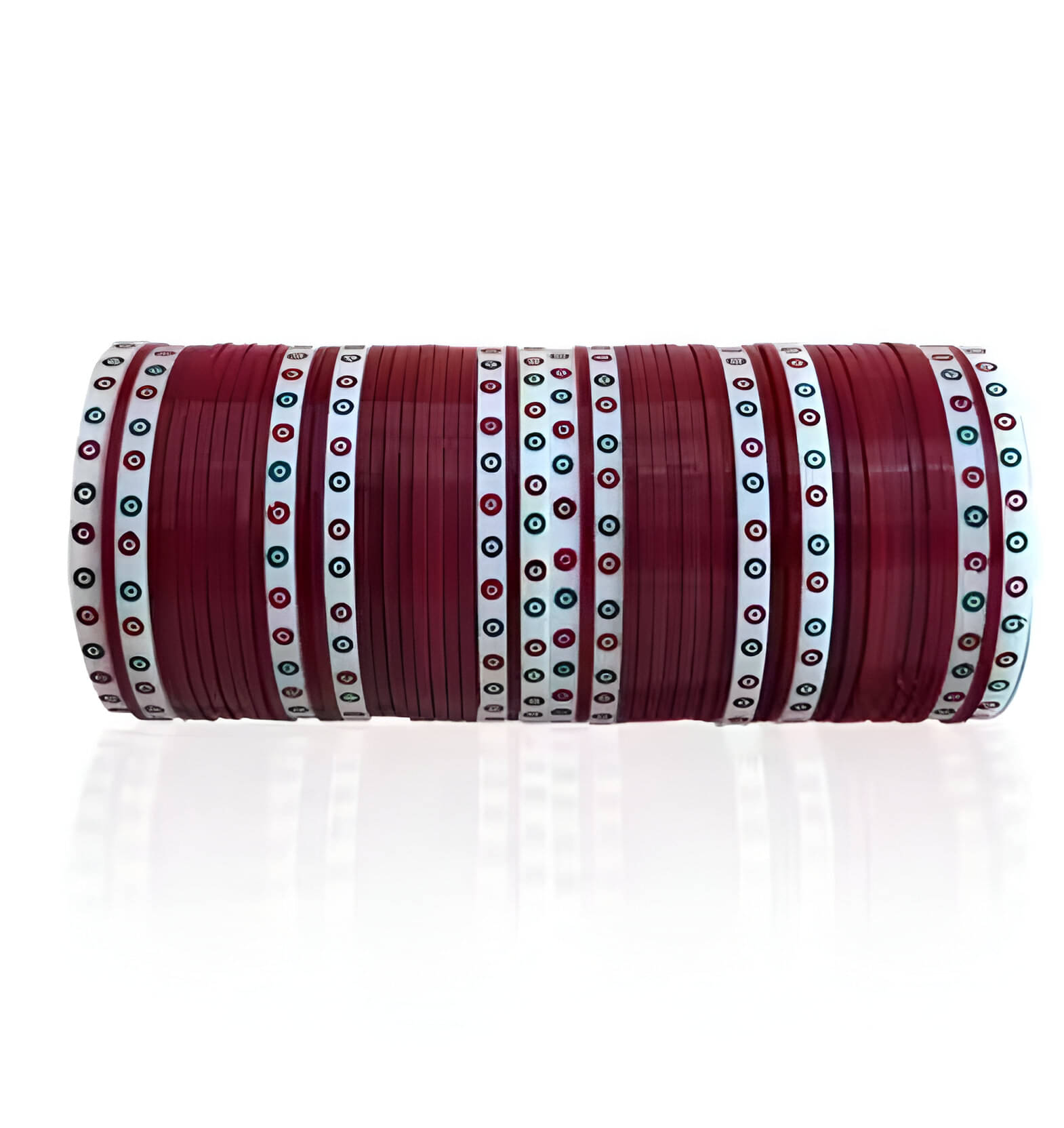     			Shiv Supplier Maroon Bangle ( Pack of 50 )