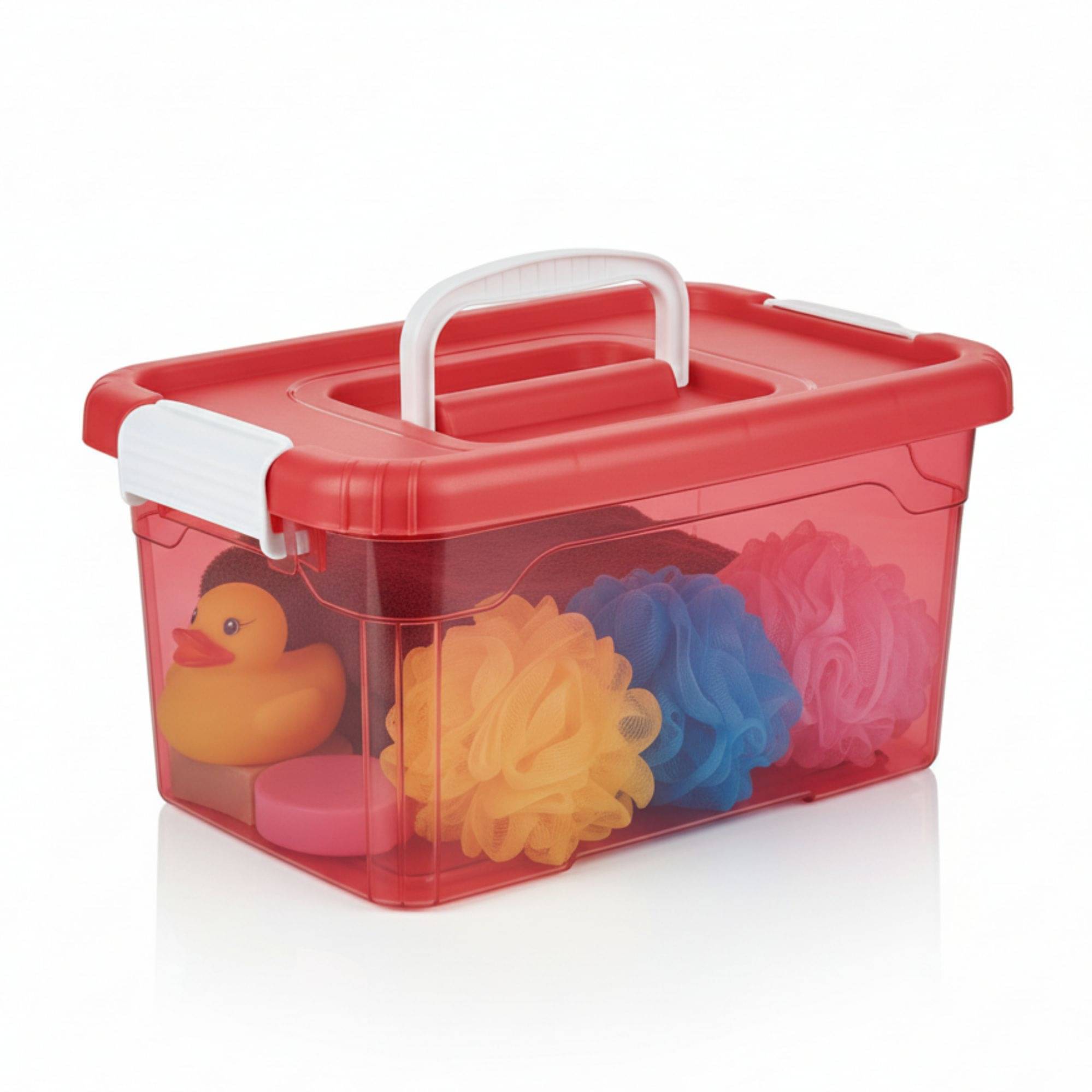     			Sonal Swift Big Plastic Red Multi-Purpose Container ( Set of 1 )