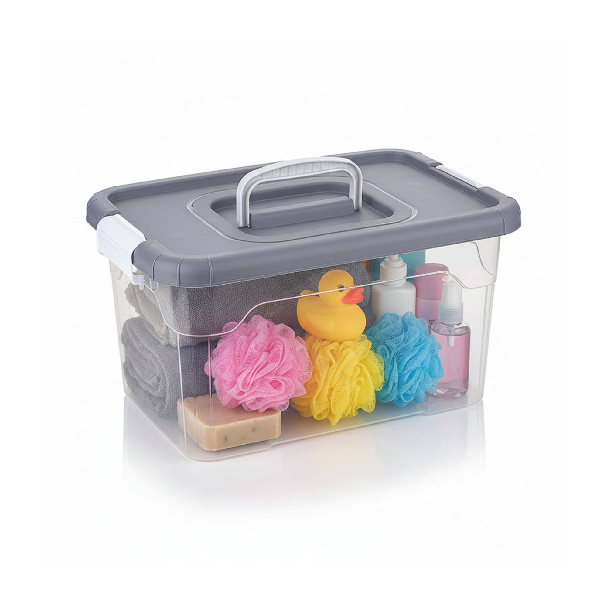 Sonal Swift Container Plastic Grey Multi-Purpose Container ( Set of 1 ) Sonal Swift Container Plastic Grey Multi-Purpose Container ( Set of 1 )