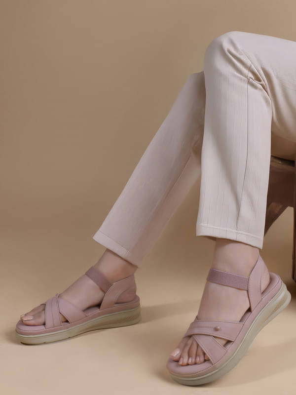 Sukun Purple Women's Sandal Heels Sukun Purple Women's Sandal Heels