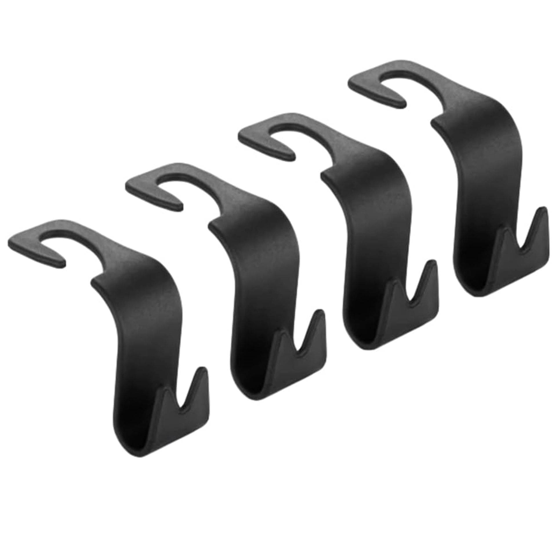THRIFTKART Hook Type Holder for Headrest Black     			THRIFTKART Hook Type Holder for Headrest Black