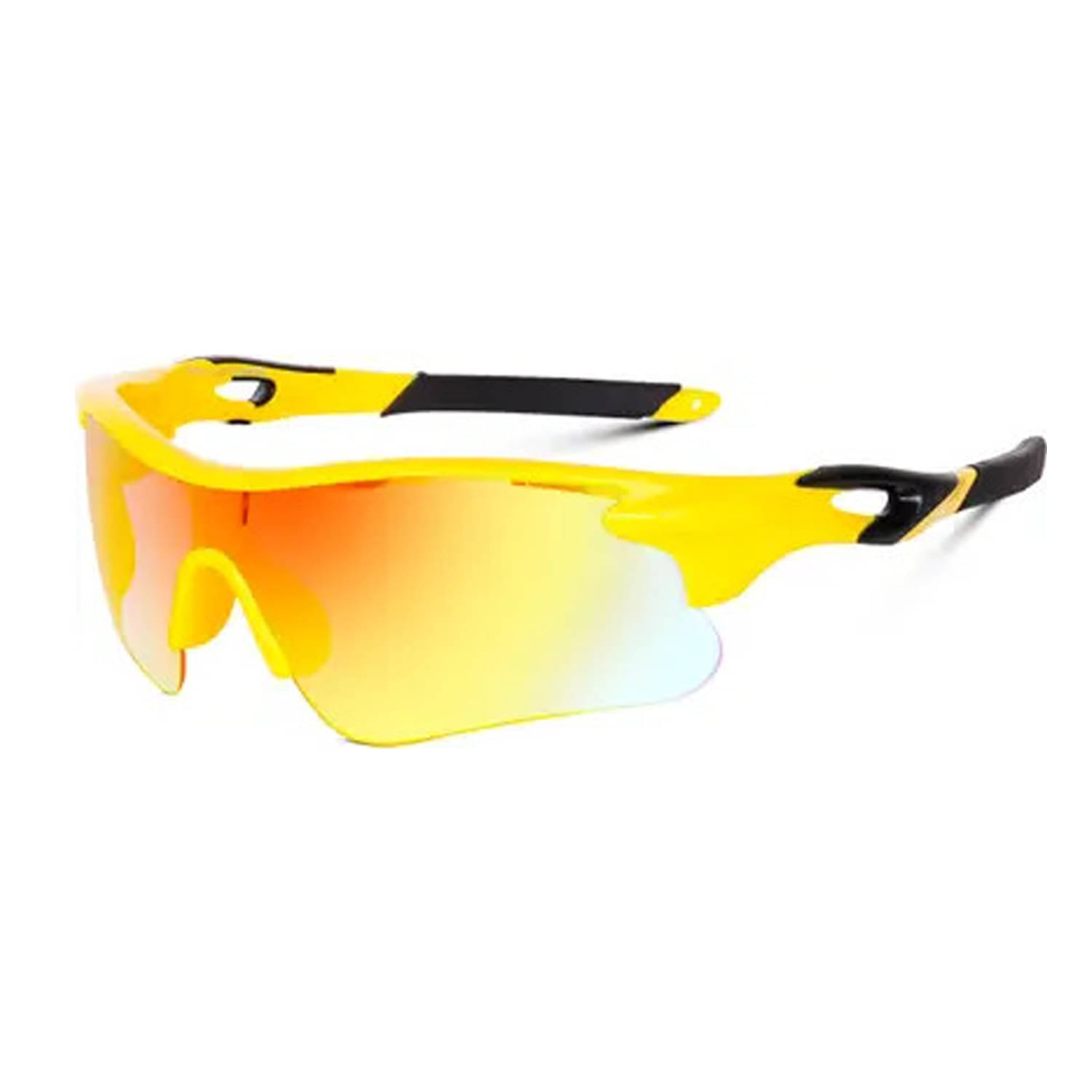 TZ SMART Yellow Wrap Around Sunglasses ( Pack of 1 ) TZ SMART Yellow Wrap Around Sunglasses ( Pack of 1 )