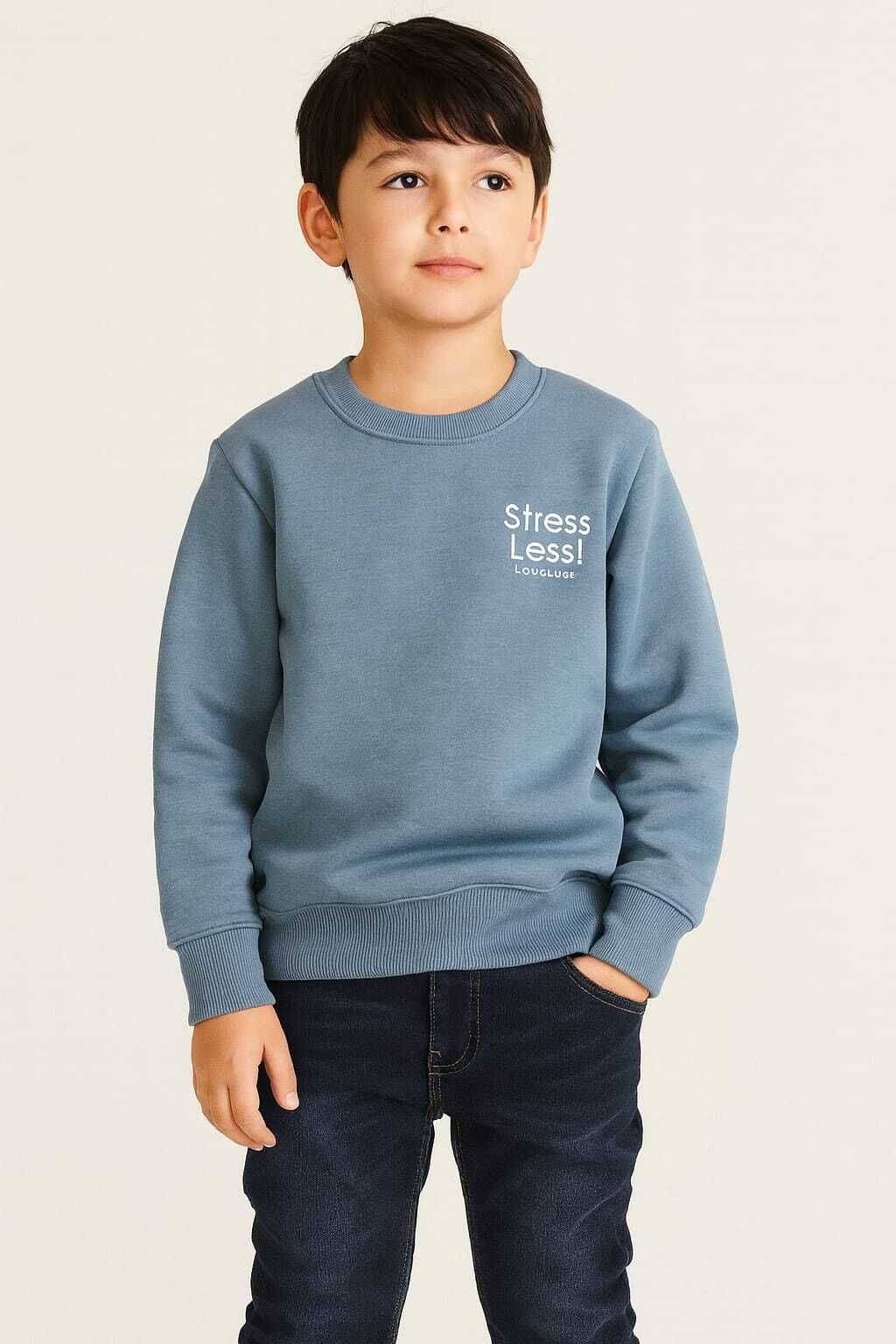     			WILD ELEPHANT Pack of 1 Boys Fleece Sweatshirt ( Blue )