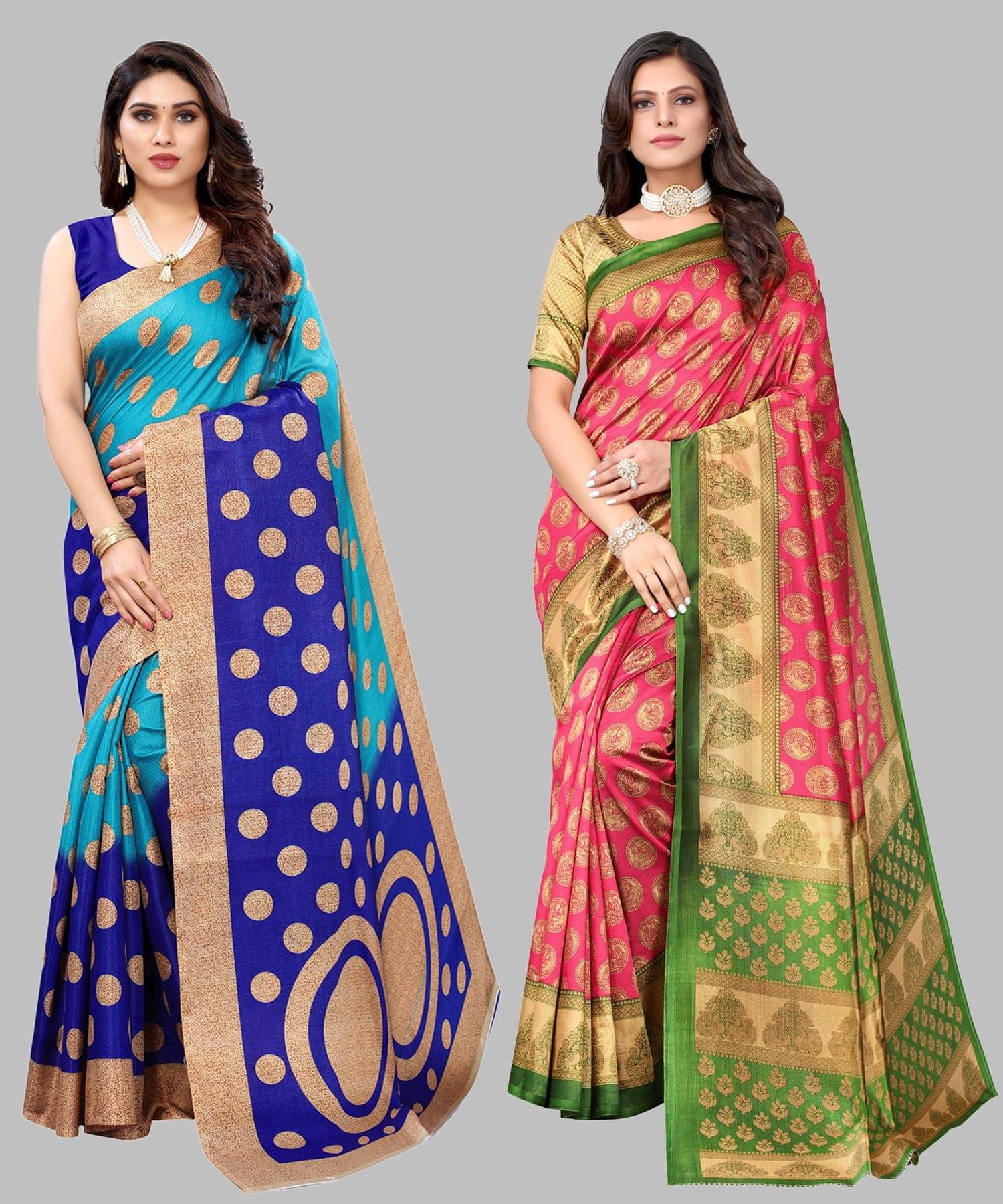 Yashika Art Silk Self Design Regular Saree With Unstitched Blouse Piece ( Blue ) Yashika Art Silk Self Design Regular Saree With Unstitched Blouse Piece ( Blue )