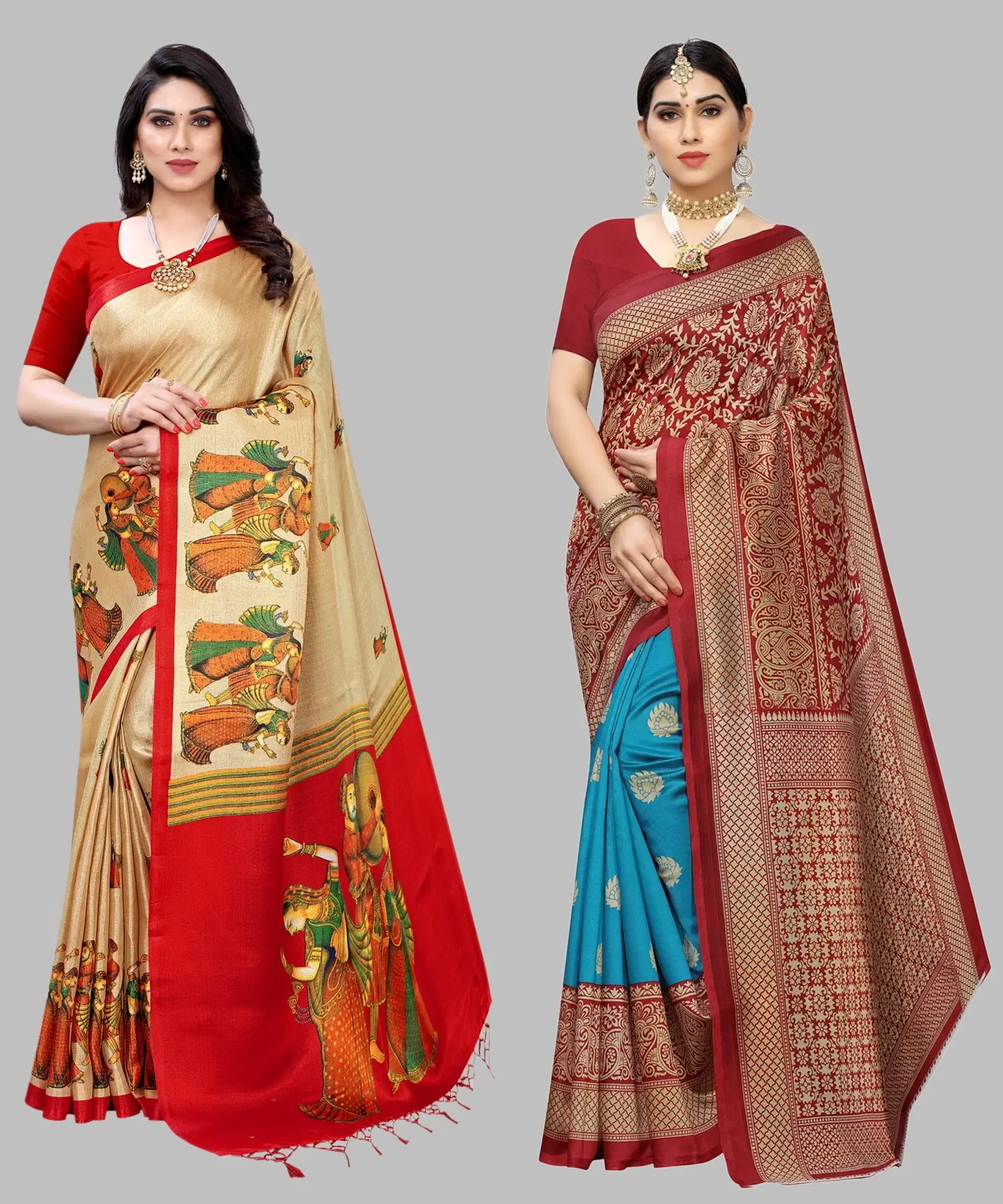 Yashika Art Silk Self Design Regular Saree With Unstitched Blouse Piece ( Brown ) Yashika Art Silk Self Design Regular Saree With Unstitched Blouse Piece ( Brown )
