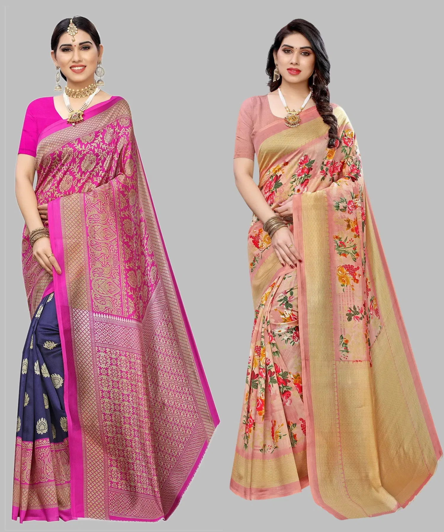     			Yashika Art Silk Self Design Regular Saree With Unstitched Blouse Piece ( Blue )