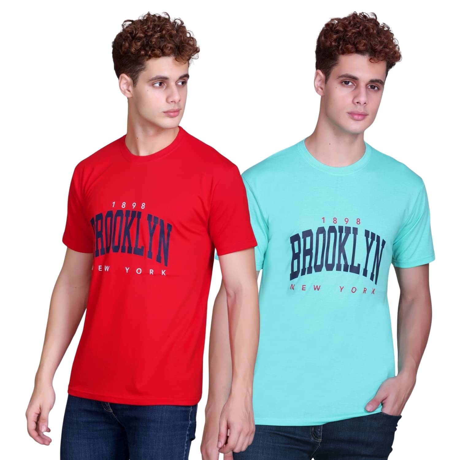     			ZEFFORA Men Cotton Blend Regular Fit Printed T-Shirt ( Multicolor5 )