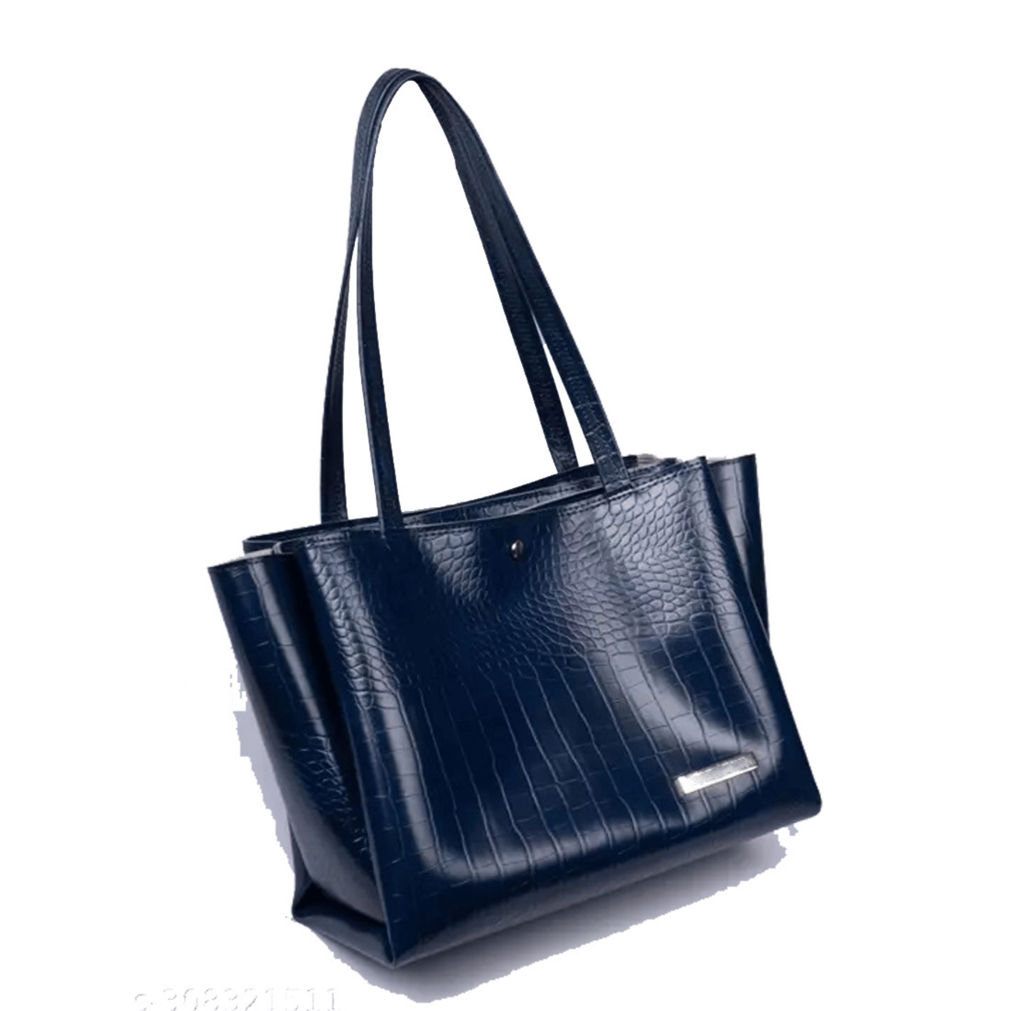     			classicove Tote Bag PU Set of 1 ( Navy Blue )