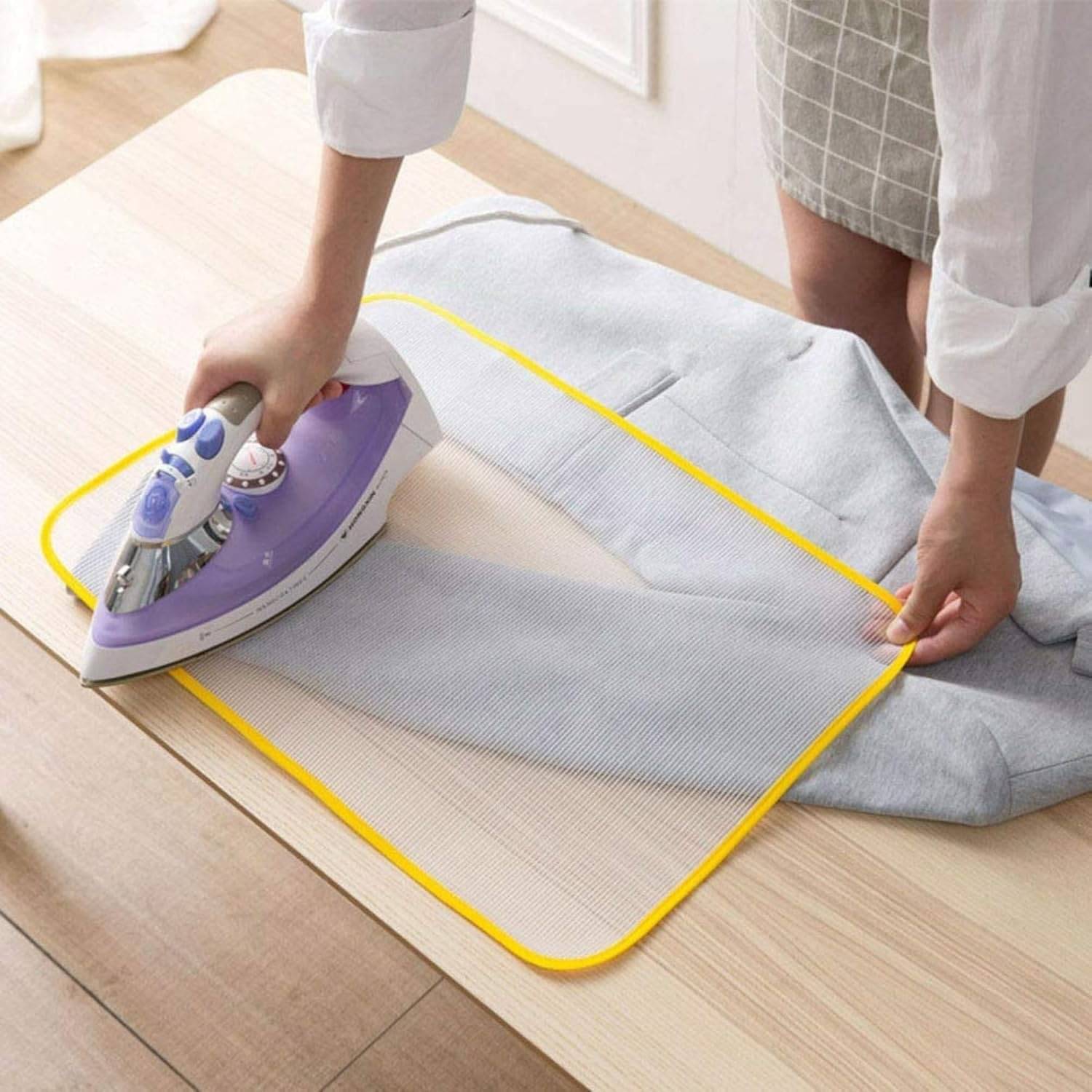    			ironing mesh, iron protect mat, heat resistant ironing mat, ironing cloth guard, protective ironing mesh, reusable ironing pad, insulated ironing mesh, press mat for clothes, washable ironing mat, iron mesh guard, ironing accessory, iron safety cloth