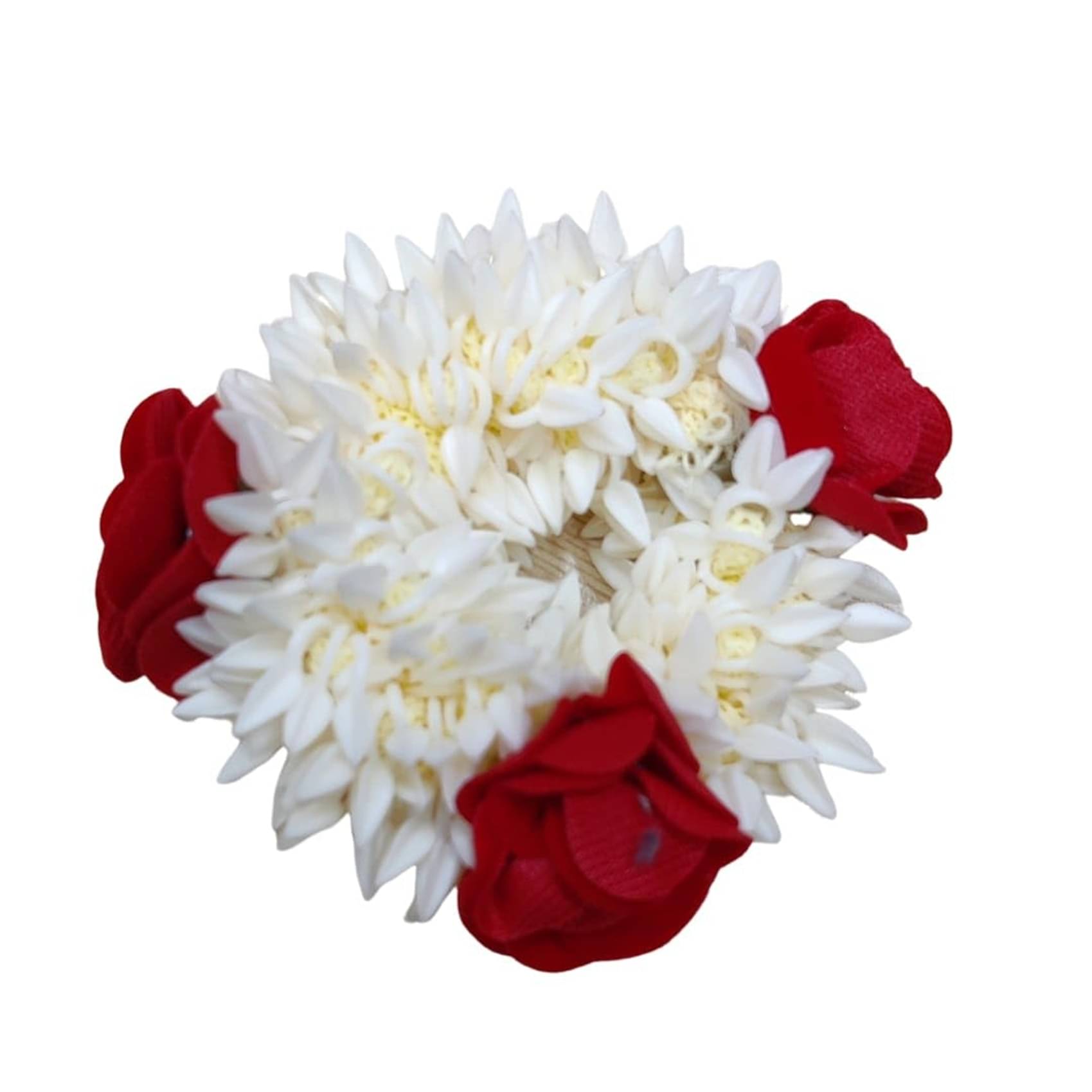 kare beauty Off-White,Red Hair Bun ( Pack of 2 ) kare beauty Off-White,Red Hair Bun ( Pack of 2 )