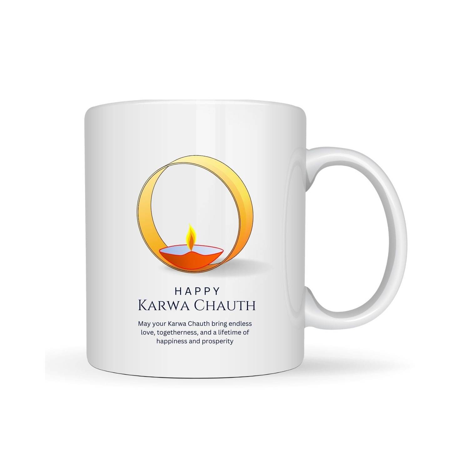     			maddock corp Festival White Mug Ceramic Coffee Mug 350 mL ( Pack of 1 )