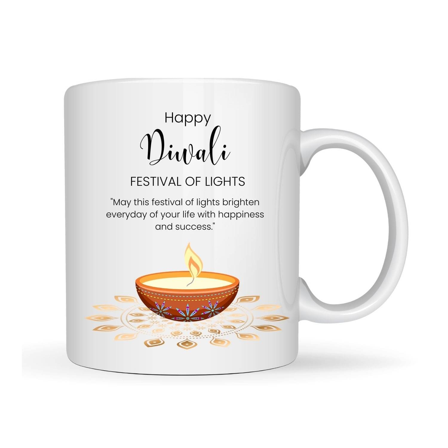 maddock corp Festival White Mug Ceramic Coffee Mug 350 mL ( Pack of 1 ) maddock corp Festival White Mug Ceramic Coffee Mug 350 mL ( Pack of 1 )