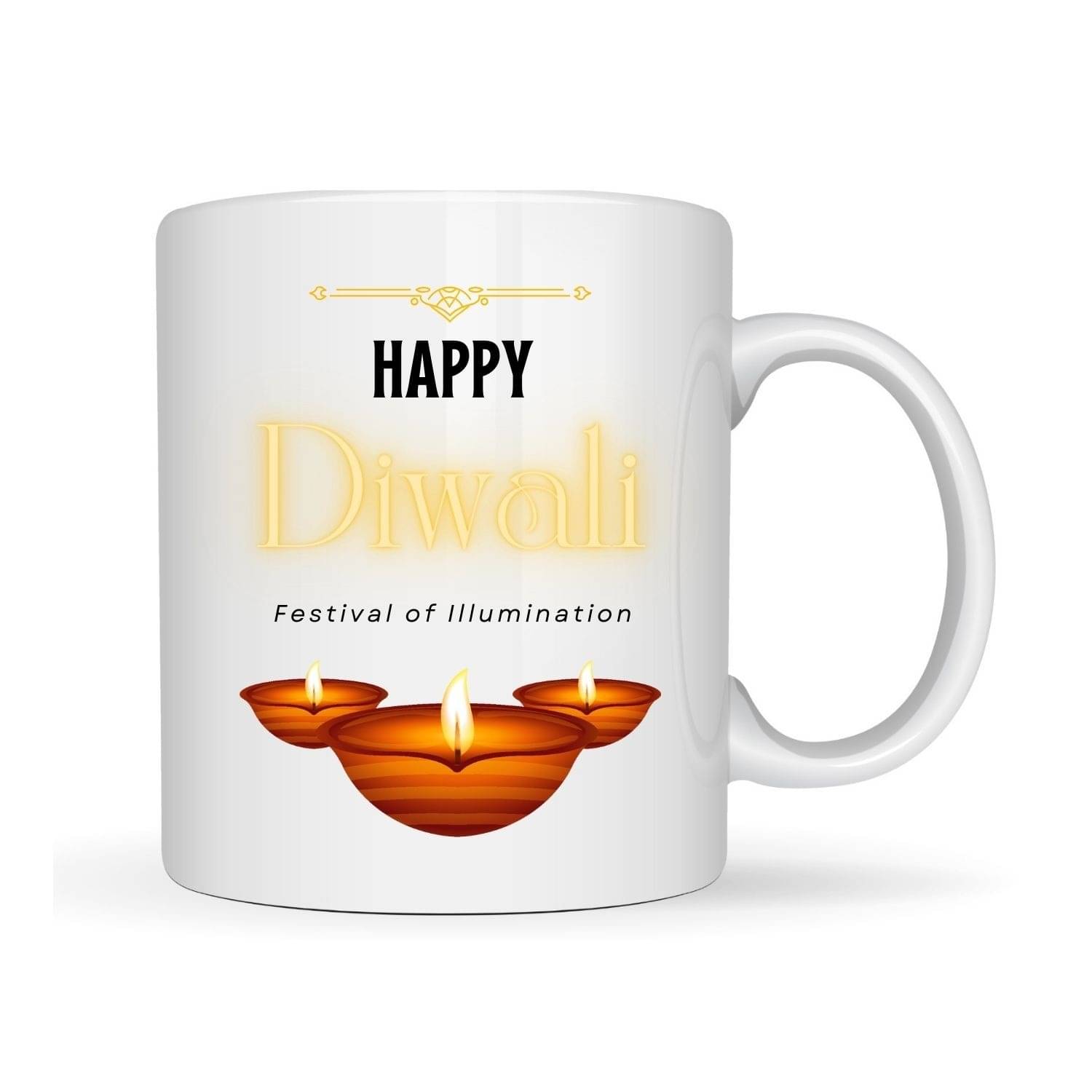 maddock corp Festival White Mug Ceramic Coffee Mug 350 mL ( Pack of 1 ) maddock corp Festival White Mug Ceramic Coffee Mug 350 mL ( Pack of 1 )