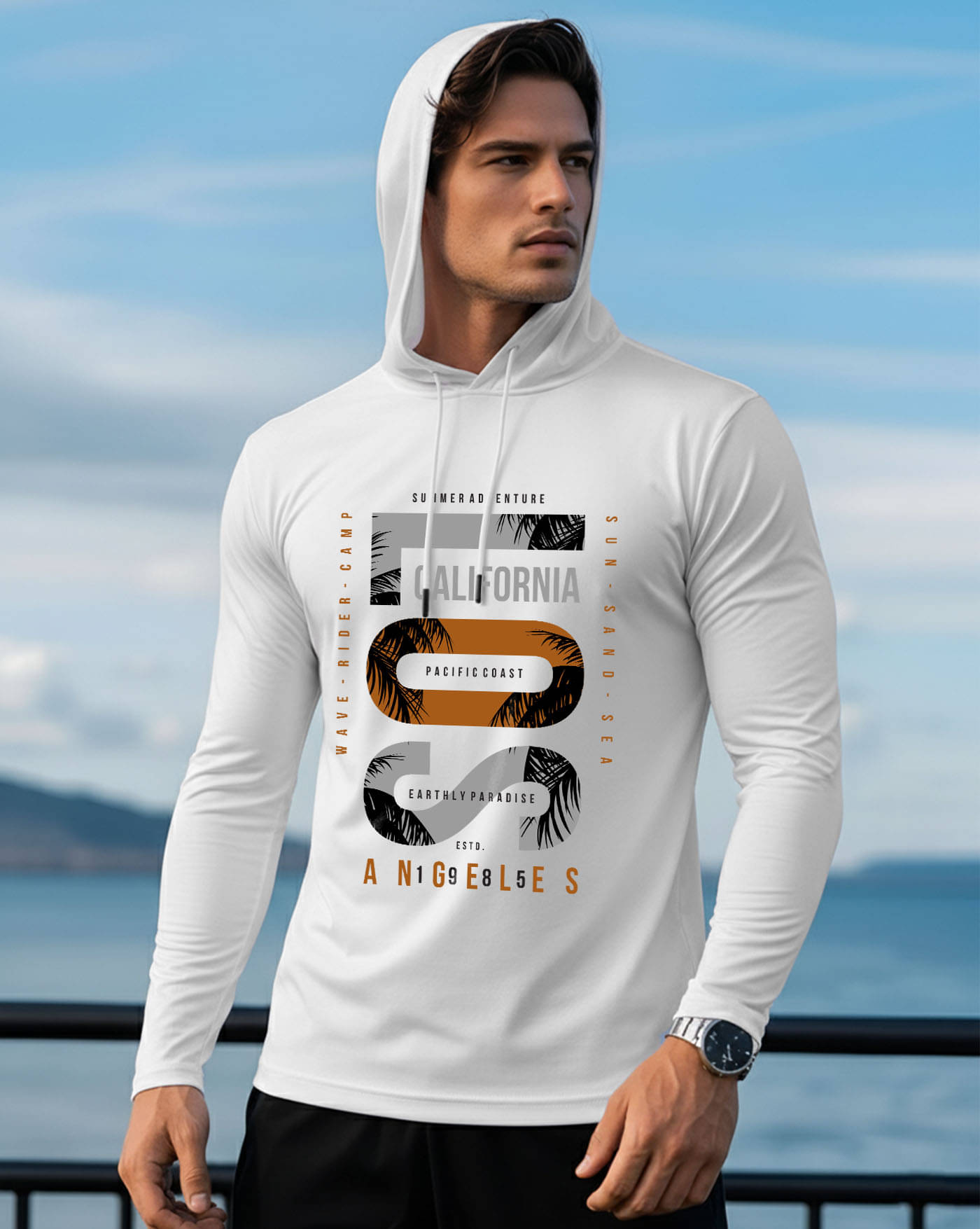 AOOSH Men Cotton Blend Regular Fit Printed T-Shirt ( White ) AOOSH Men Cotton Blend Regular Fit Printed T-Shirt ( White )